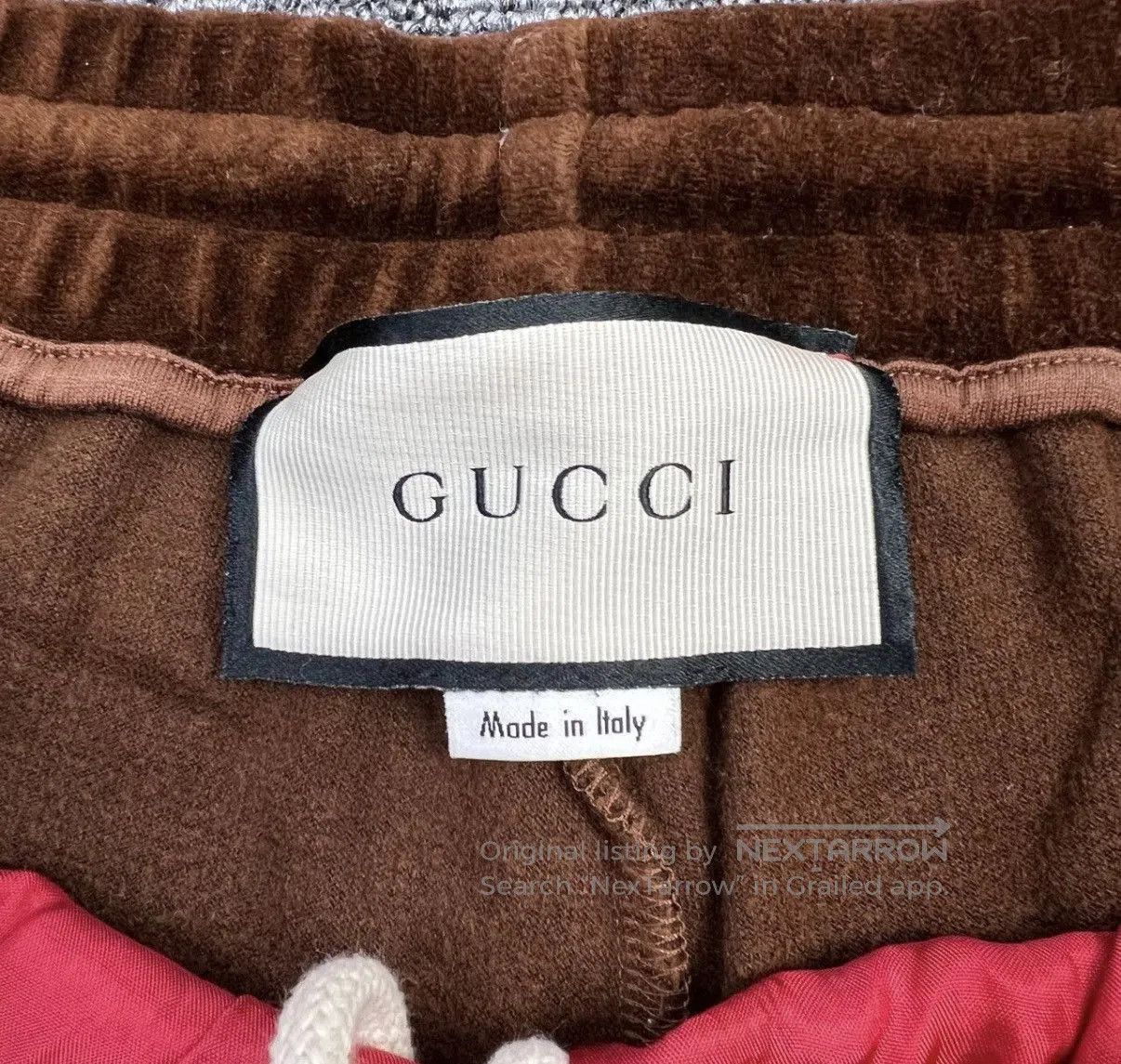 Gucci Red Striped Chain Pattern Shorts Size 32. Size US 32 / EU 48 - 5 Thumbnail