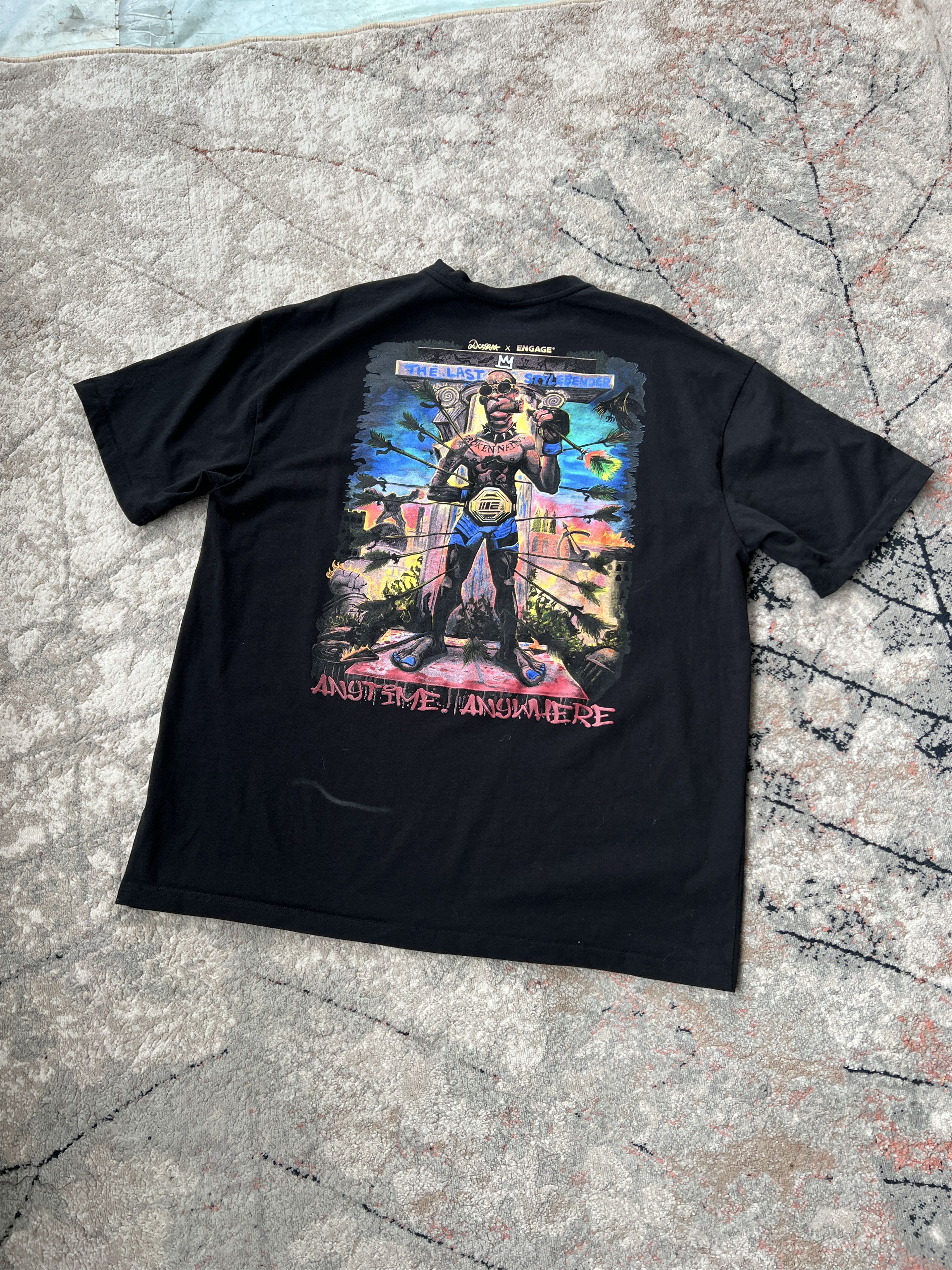 UFC Israel Adesanya Anytime. Anywhere. Dosbrak x Engage Tee Size US L / EU 52-54 / 3 - 1 Thumbnail