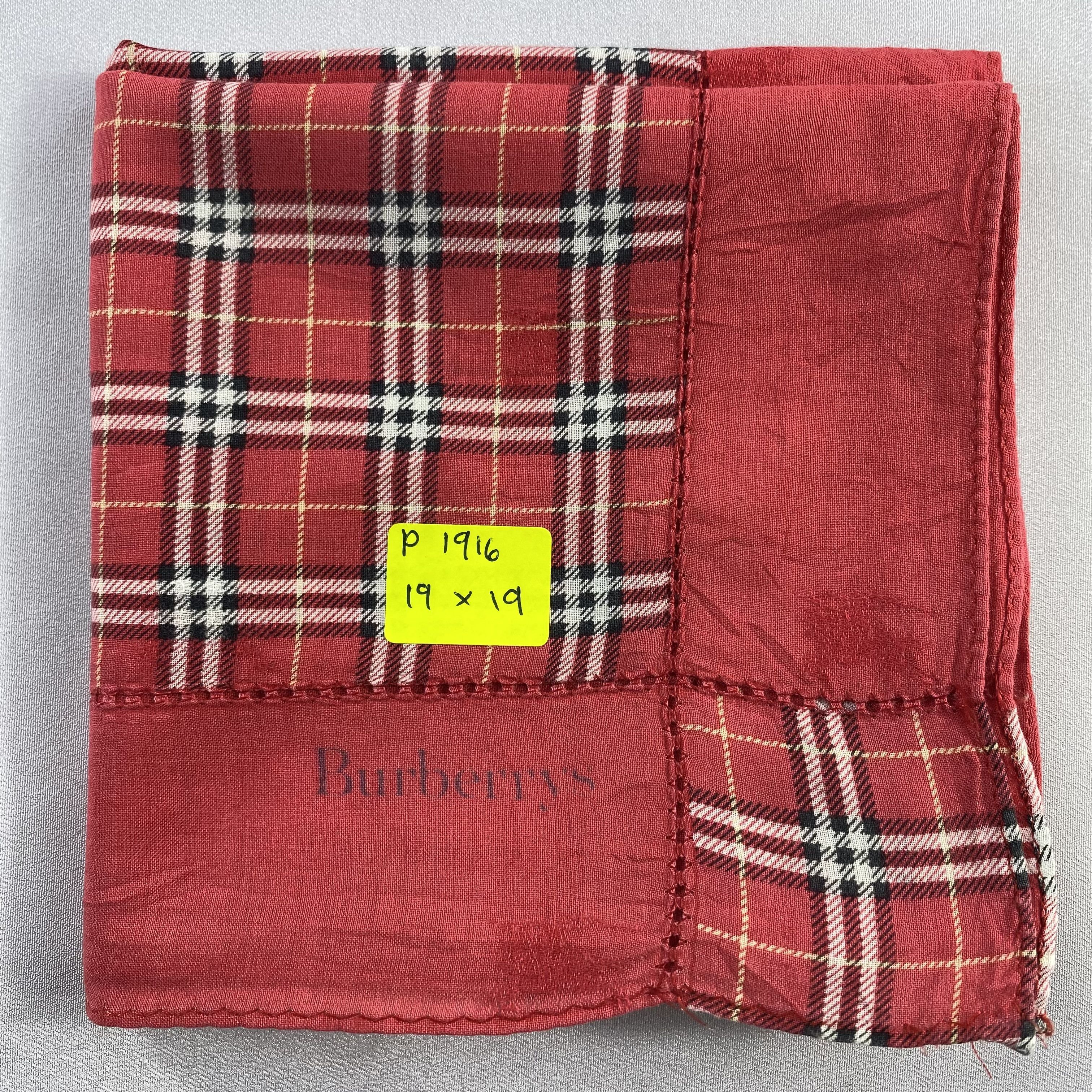 Burberry × Vintage Burberry Handkerchief / Neckerchief / Bandana-P1916 Size ONE SIZE - 5 Thumbnail
