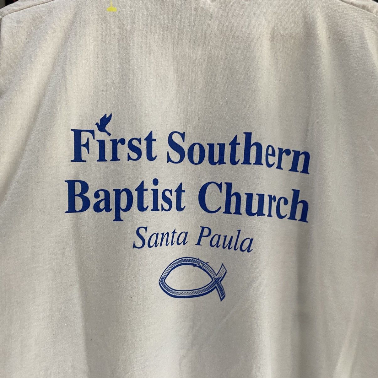 Vintage 🔥RELIGION🔥 Vintage First Southern Baptist Church Tee Size US L / EU 52-54 / 3 - 7 Thumbnail