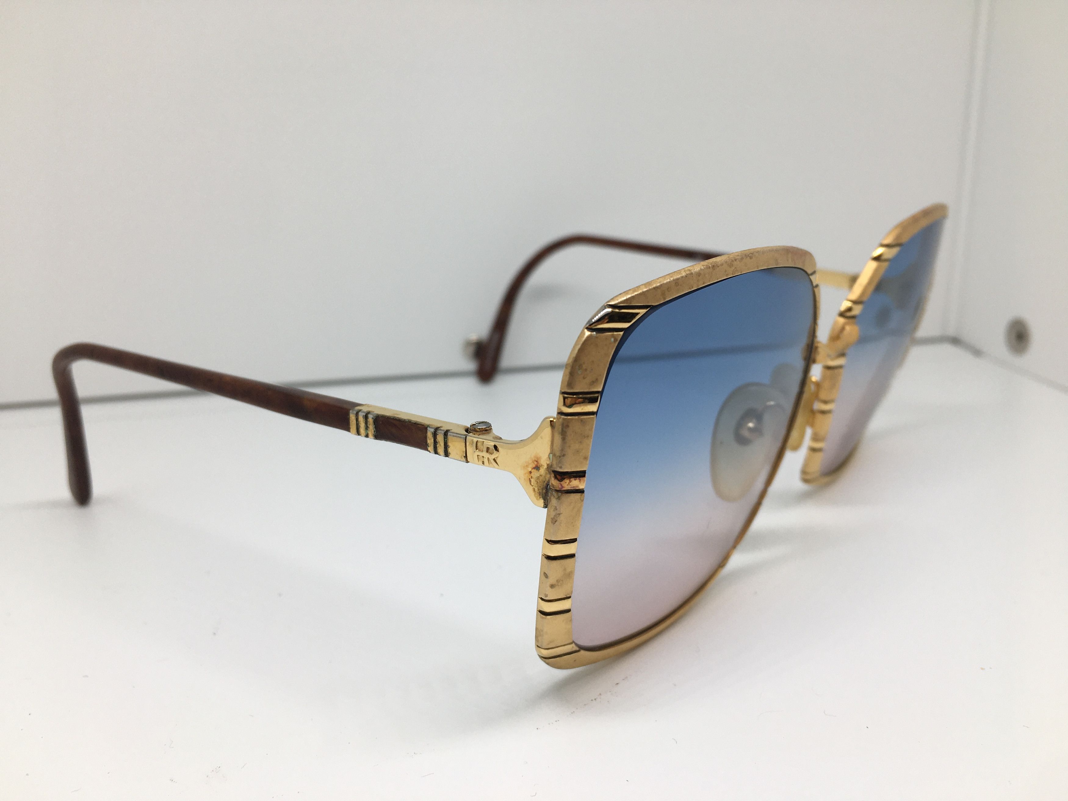 Vintage Vintage HELENA RUBINSTEIN HR 1-02 Diva Sunglasses France Size ONE SIZE - 1 Thumbnail