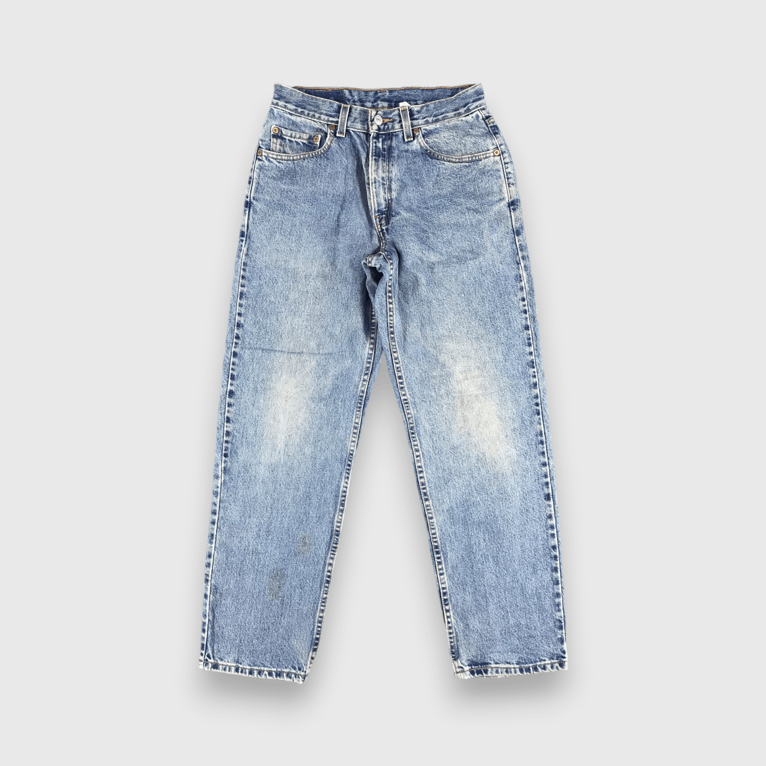 Levi's 90s Vintage Blue Wash Levis 550 Jeans-J2075 Size US 28 / EU 44 - 1 Thumbnail