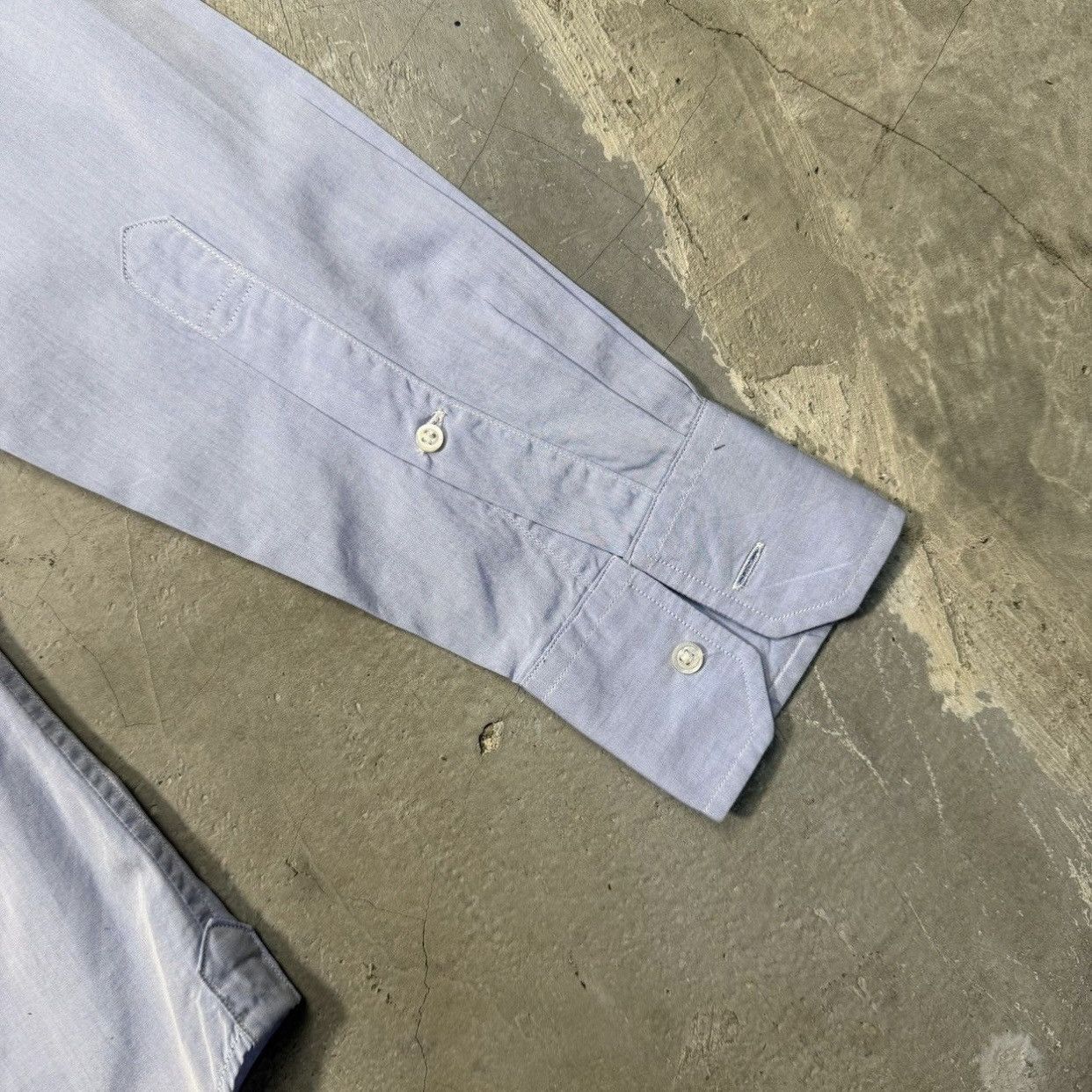 Thom Browne THOM BROWNE Men's Stripe Armband Patch Button-Up Shirt SZ 1 Size US S / EU 44-46 / 1 - 7 Thumbnail