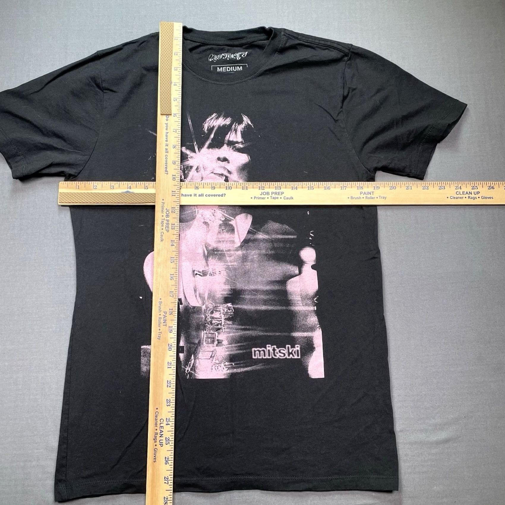 Vintage Mitski Shirt Men M Hollywood Bowl September 28 Los Angeles Black T-Shirt Angel, M & M, Men, Regular, Size M Size US M / EU 48-50 / 2 - 4 Thumbnail