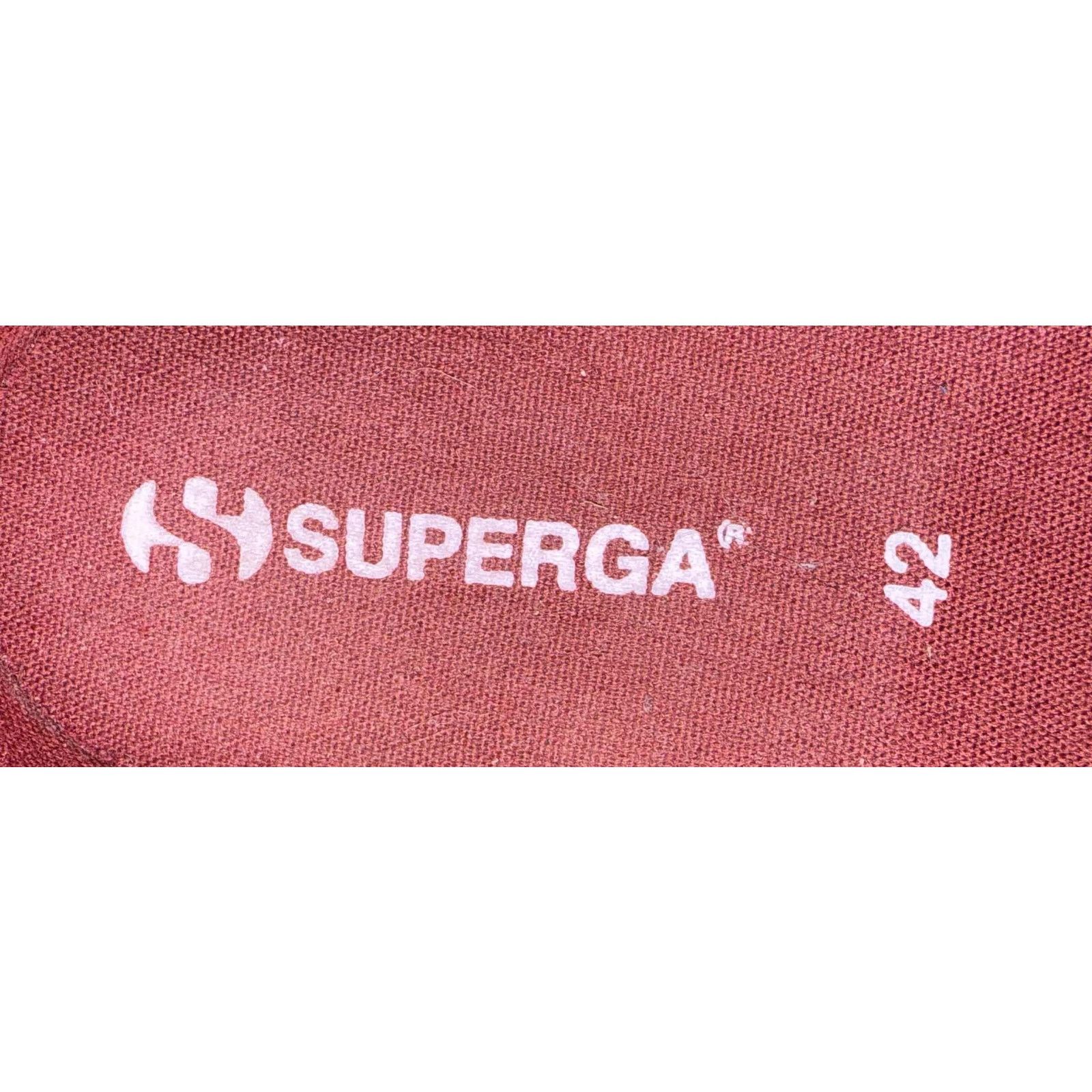 Superga Superga 2750 Cotu Trainer Sneaker Burgundy Women's 42/10.5 Size US 10.5 / IT 40.5 - 7 Thumbnail