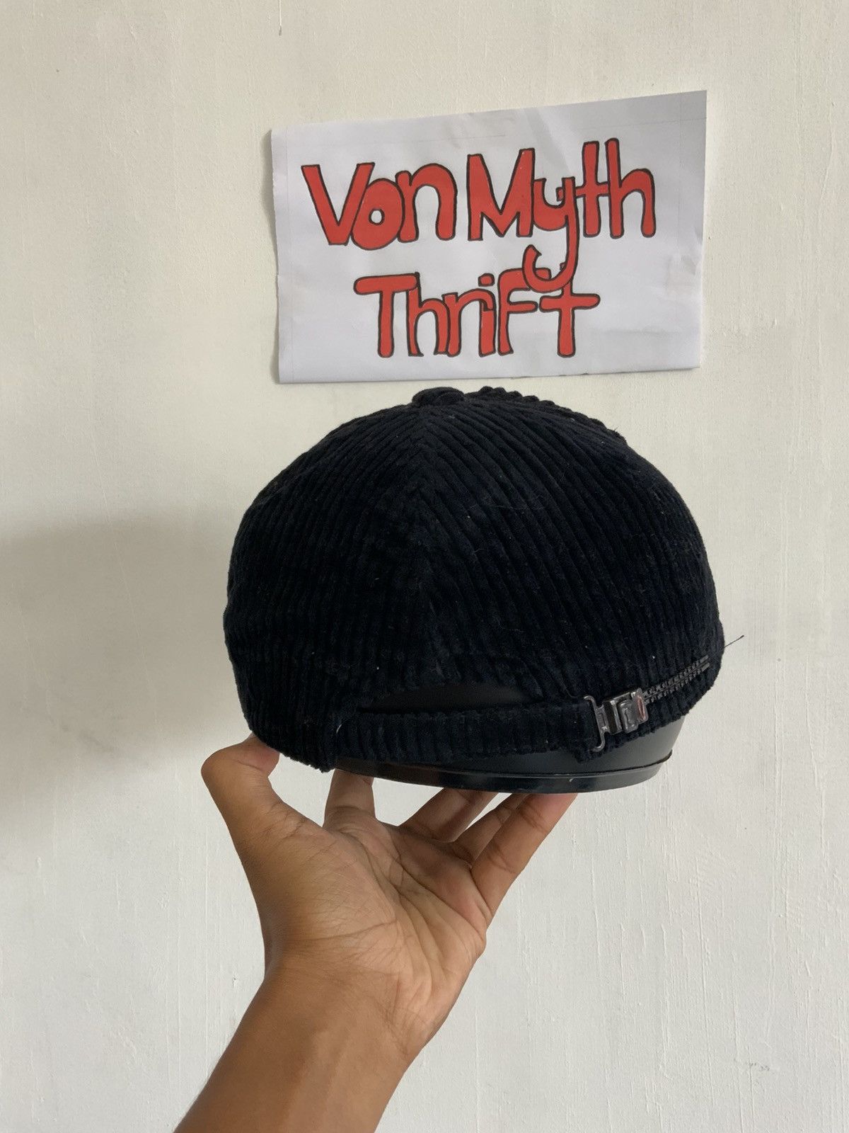 Vintage Vintage AHMS Atomic ARC Corduroy Japan Hat Cap Size ONE SIZE - 4 Thumbnail