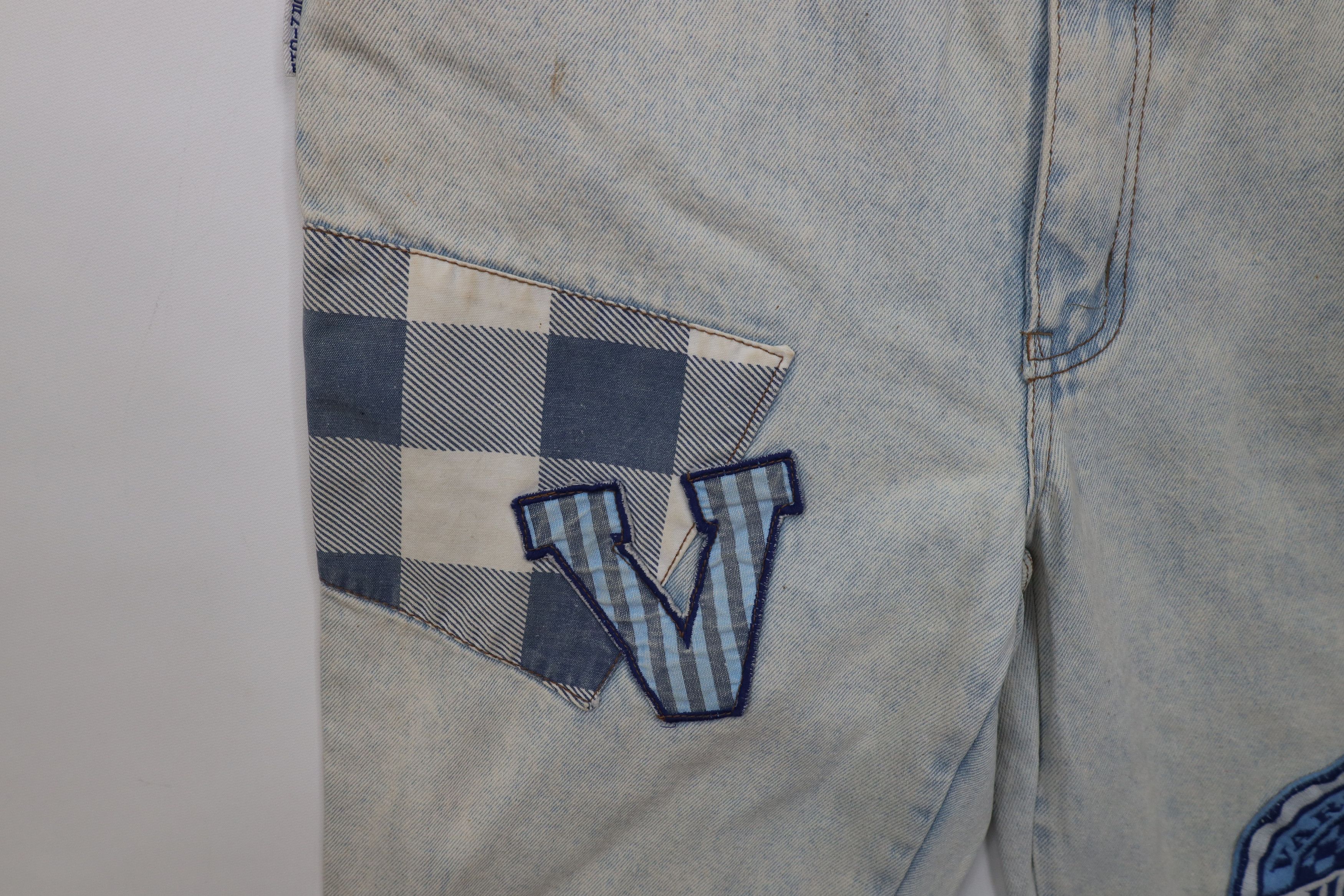 Vintage Deadstock Vintage 90s Streetwear Baggy Fit Jeans Acid Wash Size US 36 / EU 52 - 8 Thumbnail