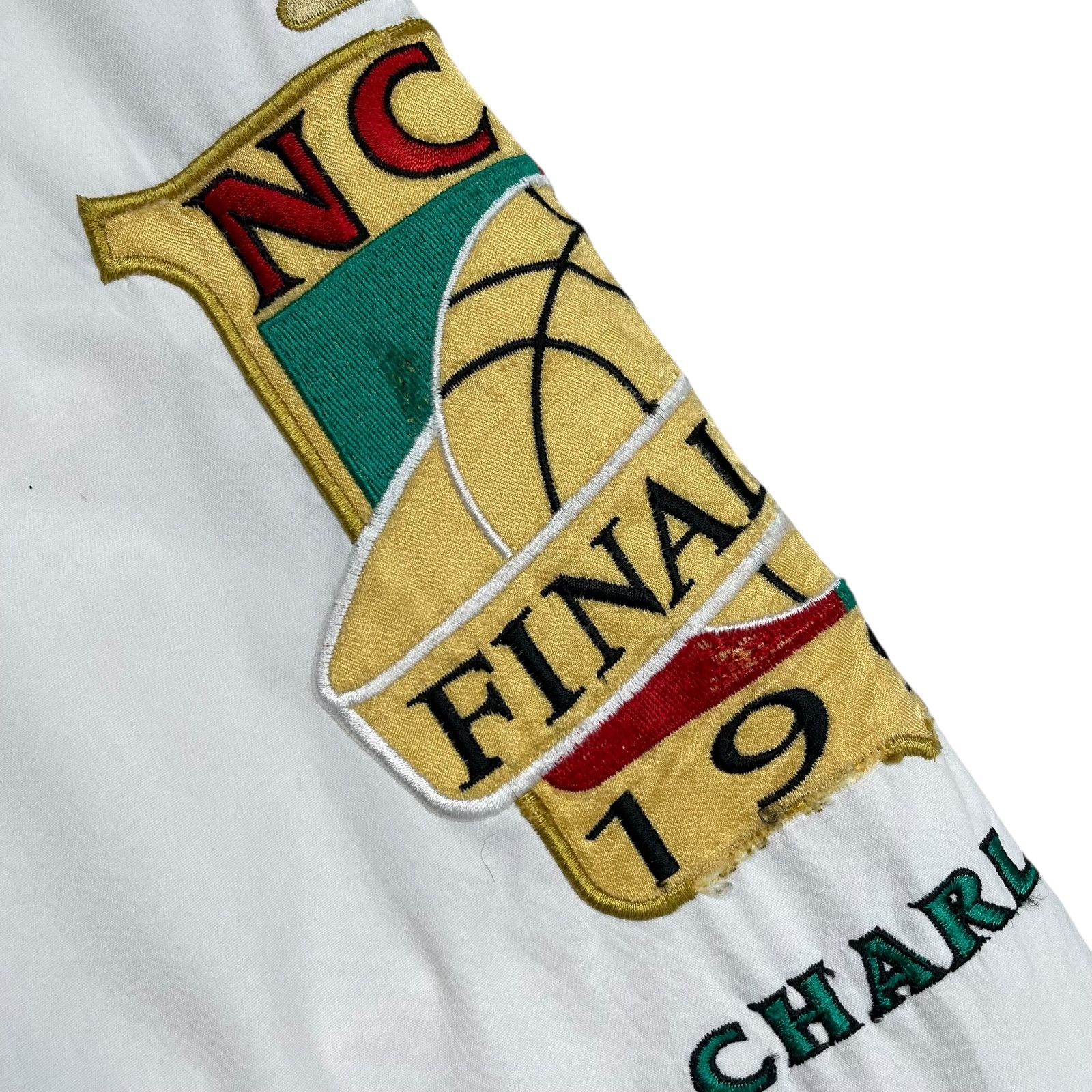 NCAA RARE VTG 90s FINAL FOUR 1994 CHARLOTTE STARTER JACKET Size US XL / EU 56 / 4 - 10 Thumbnail