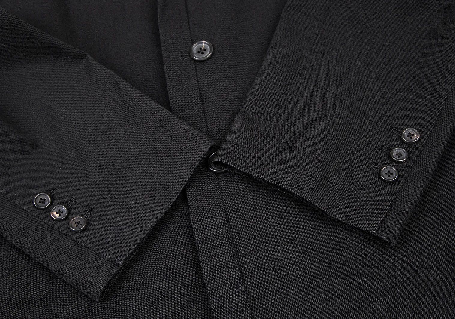 Yohji Yamamoto Yohji Yamamoto Taping Wool-Cotton Long Jacket Size US S / EU 44-46 / 1 - 8 Thumbnail