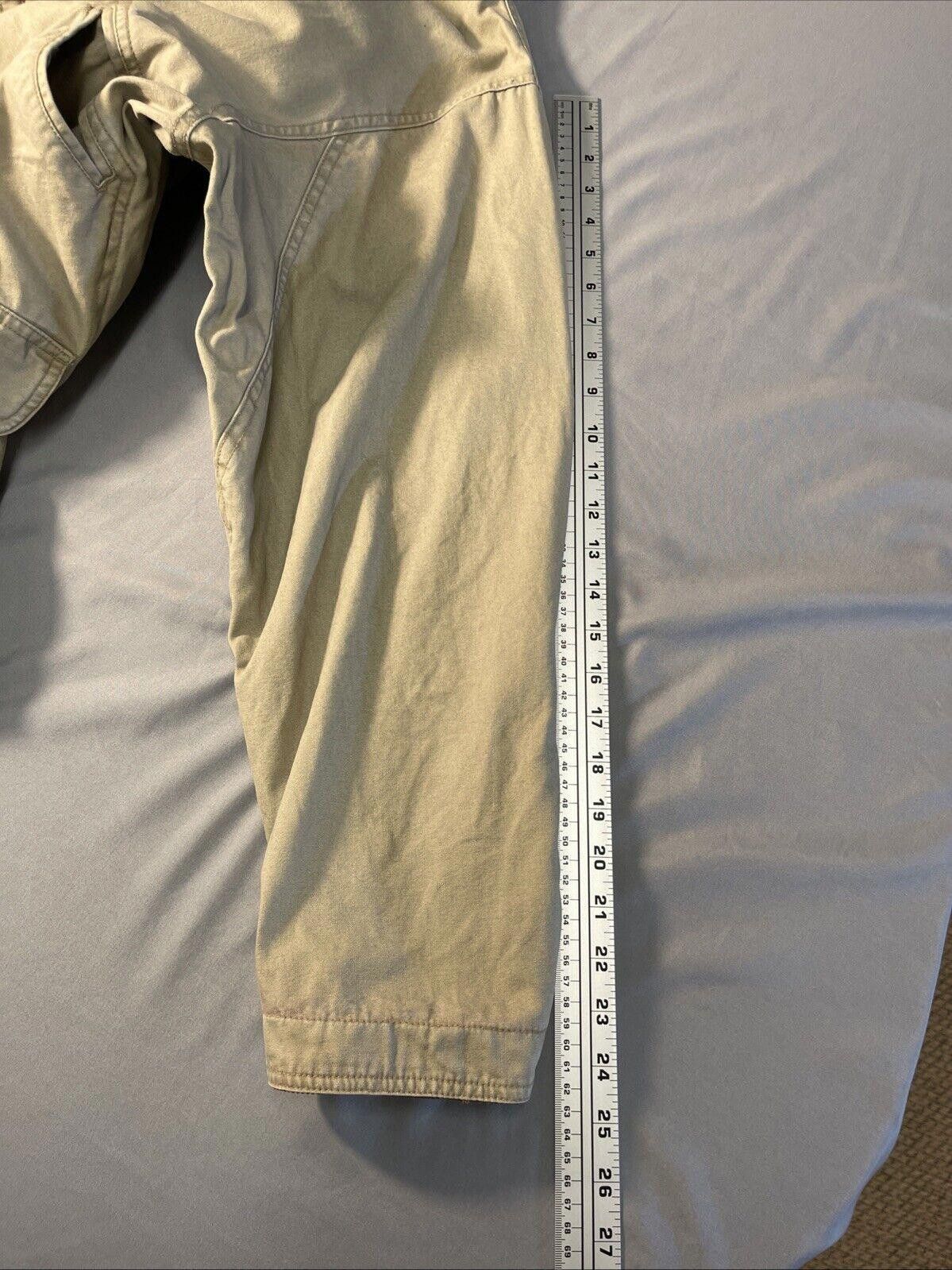 John Ashford Vintage John Ashford Mens Adventure M Beige Cotton Jacket Size US M / EU 48-50 / 2 - 8 Thumbnail