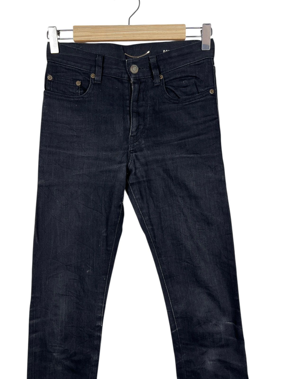 Hedi Slimane × Saint Laurent Paris 🔥 2013 Saint Laurent Paris Dyed SlimFit Size US 27 - 3 Thumbnail