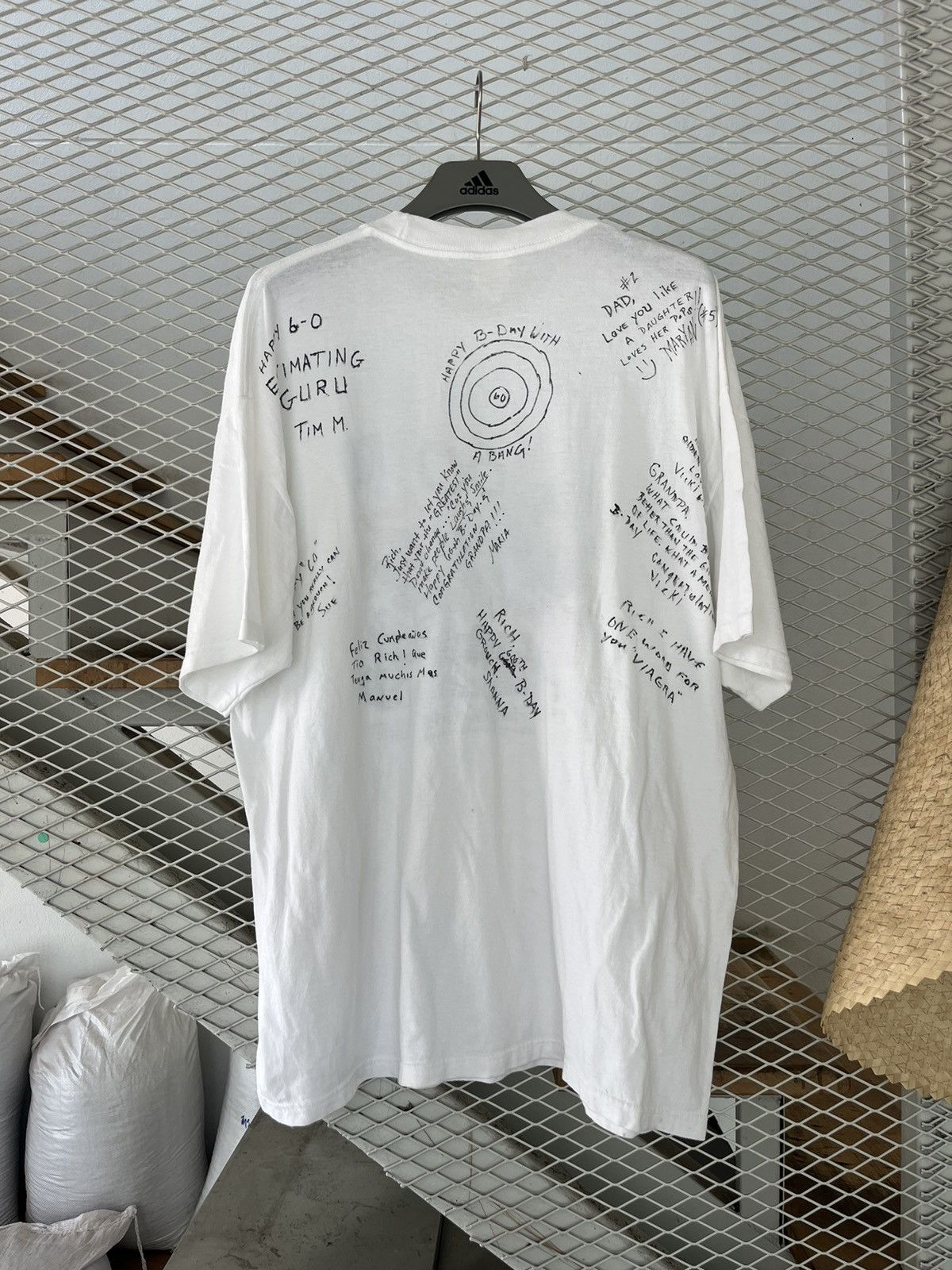 Vintage Vintage ABANNER YEAR 60’s Ago History 1996’s Tshirt Size US XL / EU 56 / 4 - 3 Thumbnail