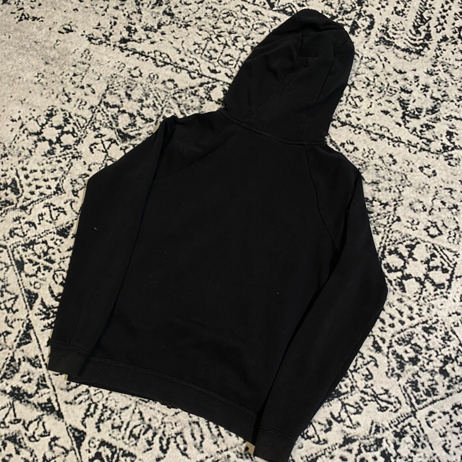Nike × Vintage Vintage Nike Black Cotton Hoodie Size XS Archive Sport Size US XS / EU 42 / 0 - 10 Thumbnail