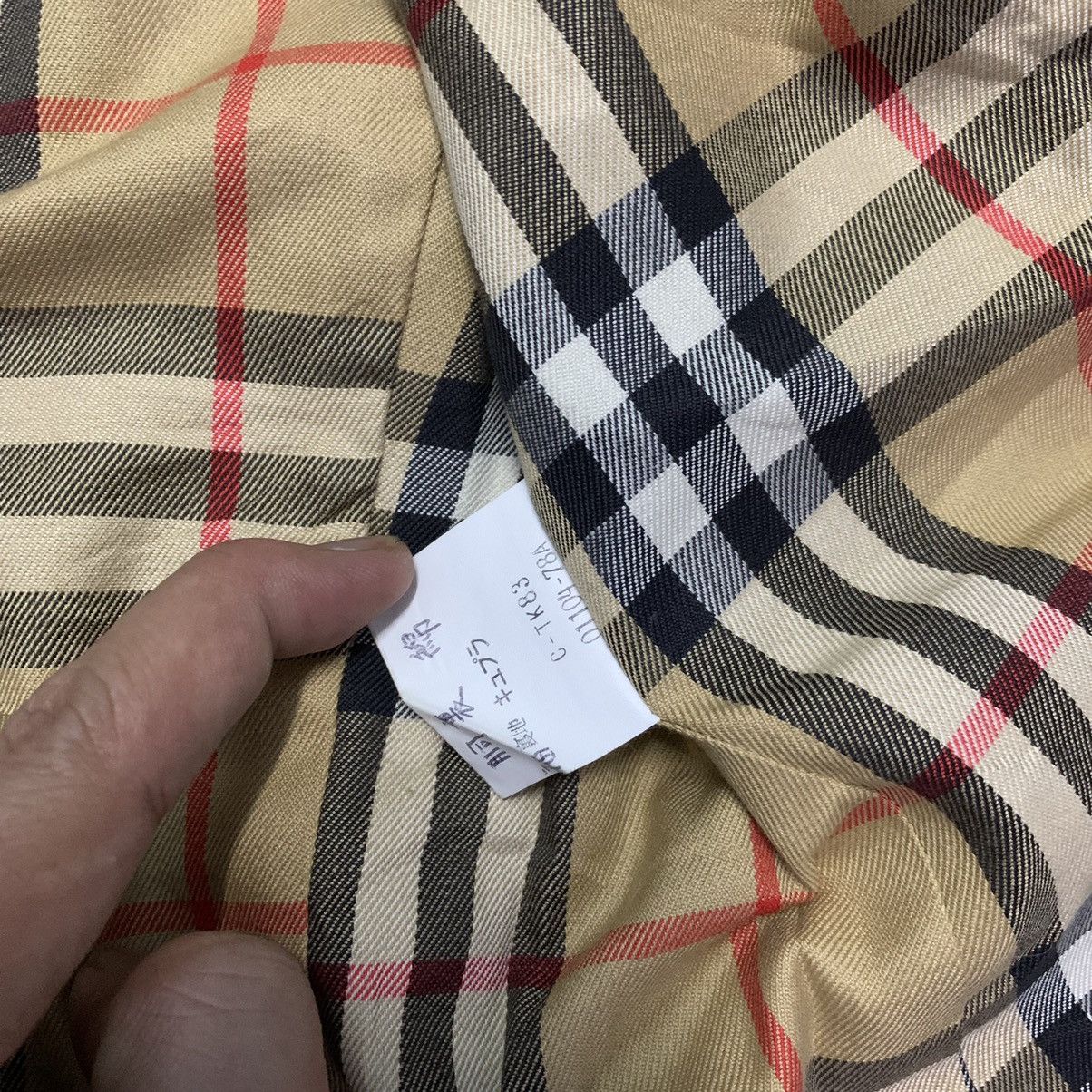 Burberry × Designer × Vintage Vintage Burberrys Trench Coat Indigo Two Tones Colourways Size US S / EU 44-46 / 1 - 6 Thumbnail