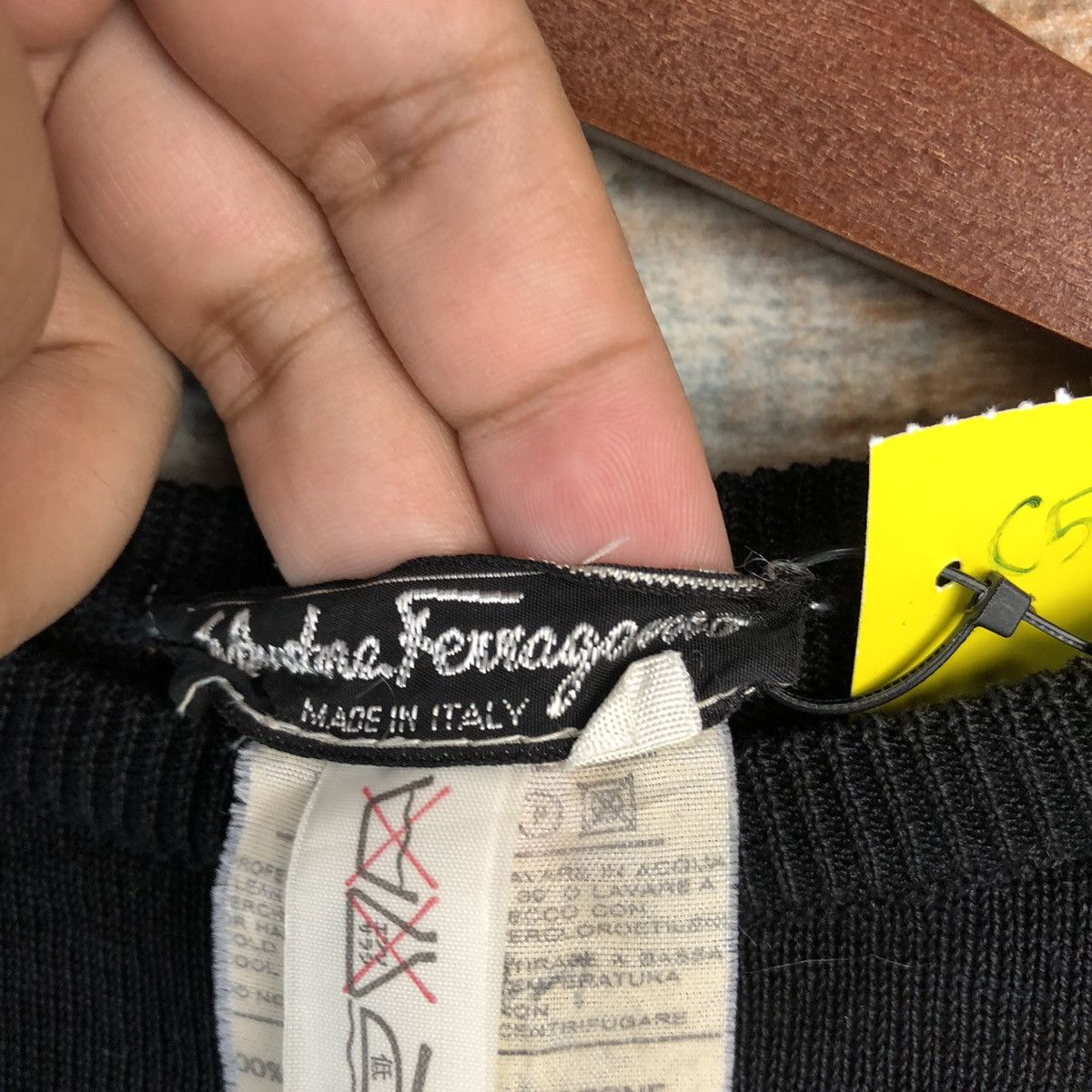 Salvatore Ferragamo DL Salvatore Ferragamo Green vintage Knitwear #C567 Size M / US 6-8 / IT 42-44 - 12 Thumbnail