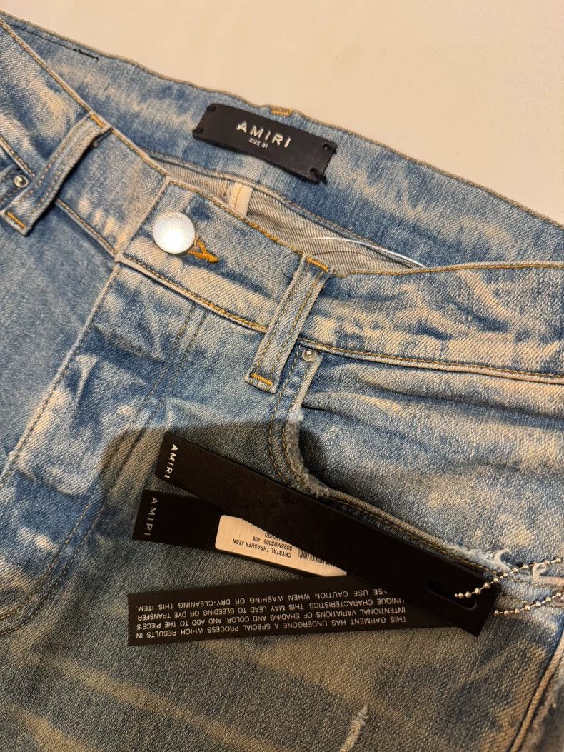 Amiri Amiri Pink diamond jeans 2502-Nextarrow Size US 31 - 5 Thumbnail