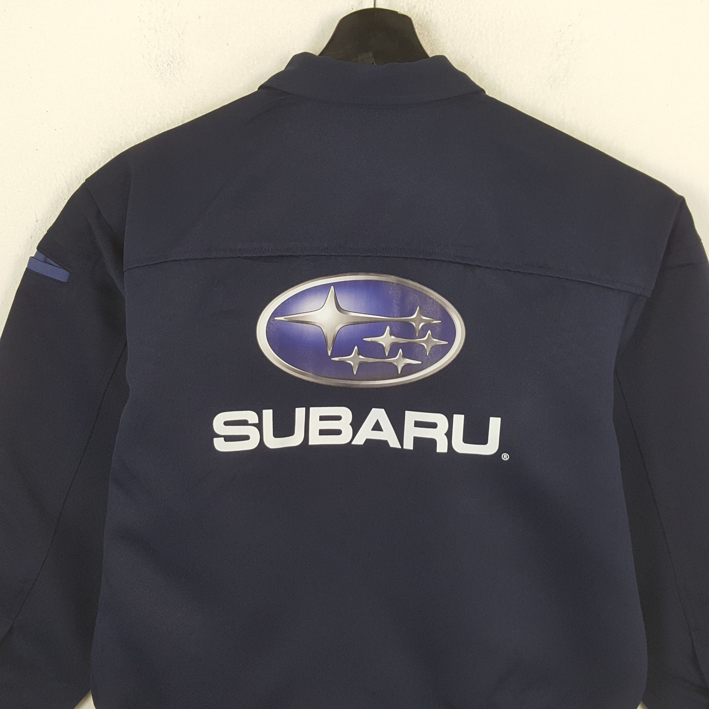 Vintage Subaru Japanese Motorsports Custom Art Jacket RR19 Size US M / EU 48-50 / 2 - 2 Thumbnail