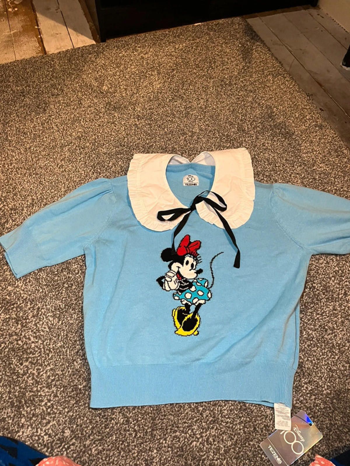 Other DISNEY cropped Print T-shirt Jumper NEW with tags rpr €30 Size M / US 6-8 / IT 42-44 - 4 Thumbnail