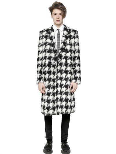 Saint Laurent Paris Saint laurent 14FW camel hair houndstooth double coat sz50 Size US M / EU 48-50 / 2 - 1 Thumbnail