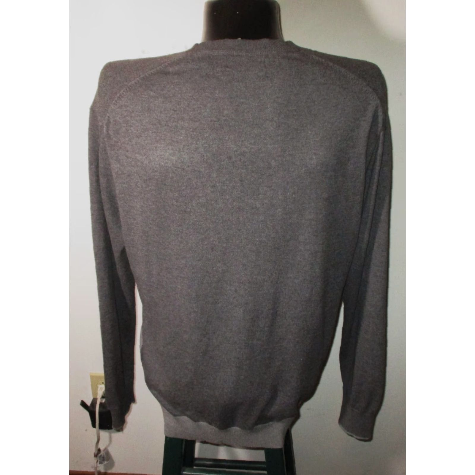 Liz Claiborne CLAIBORNE Gray Long Sleeve Cardigan Sweater Men's XL Size Cardigan Gray Long Sleeve Button Down All Seasons Size US XL / EU 56 / 4 - 5 Thumbnail