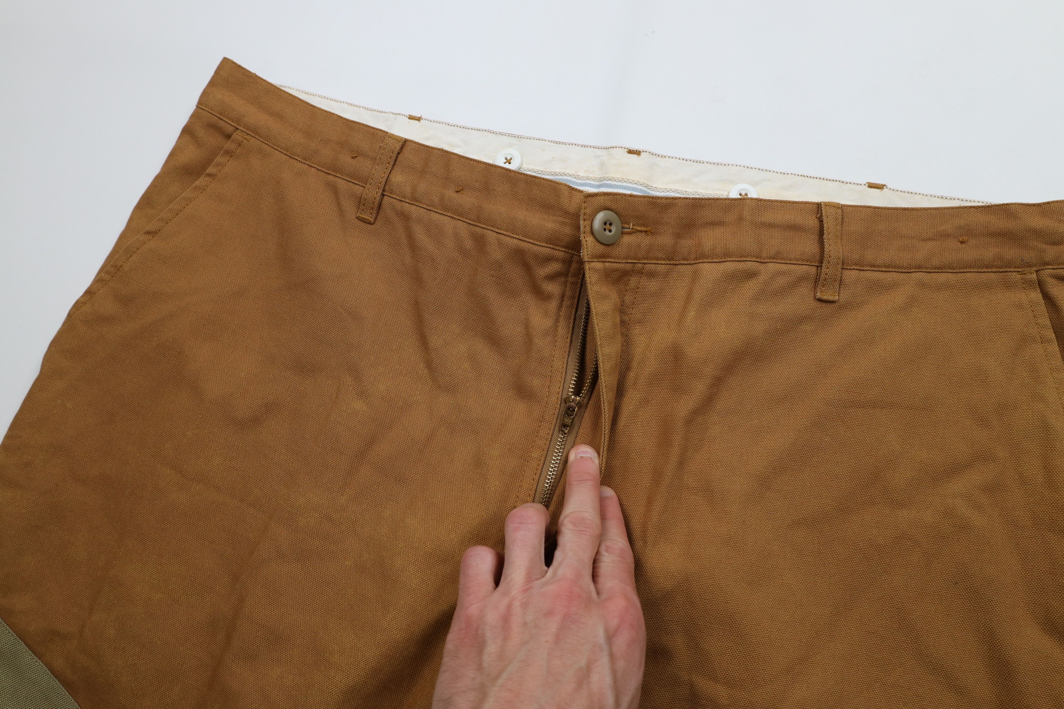 Cabelas Vintage 90s Cabelas Cloth Lined Hunting Field Brush Pants Size US 44 / EU 60 - 7 Thumbnail