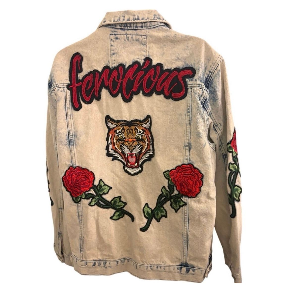 Reason Reason Ferocious Denim Jacket Size XL Size US XL / EU 56 / 4 - 2 Thumbnail