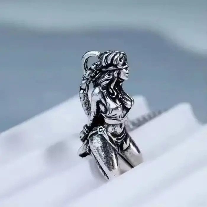Jewelry Cool Sexy Angel Pendant Necklace Size ONE SIZE - 3 Thumbnail