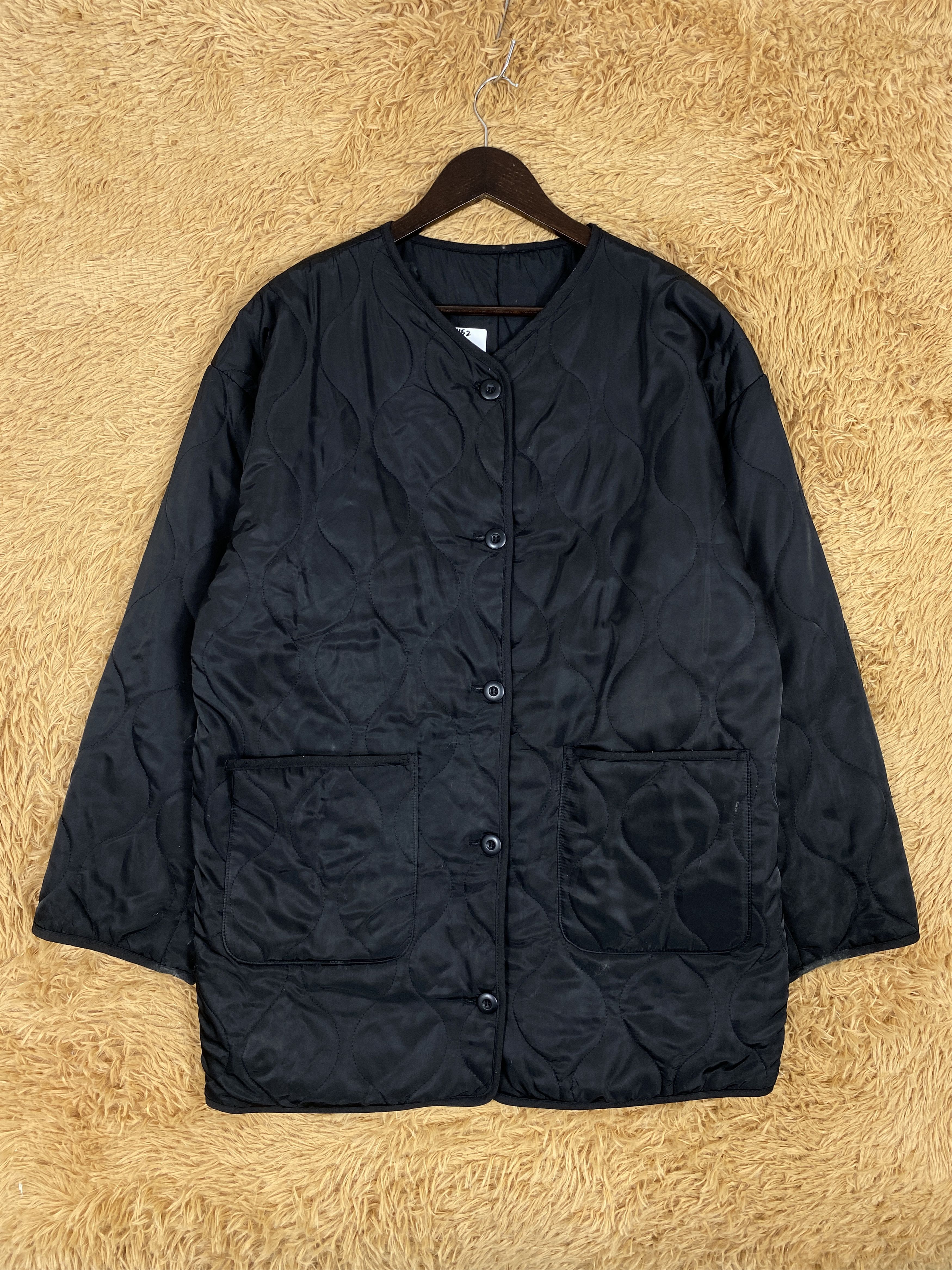 Japanese Brand Vintage Ingni Quilted Long Jacket Parkas PJ2452 Size US M / EU 48-50 / 2 - 1 Thumbnail