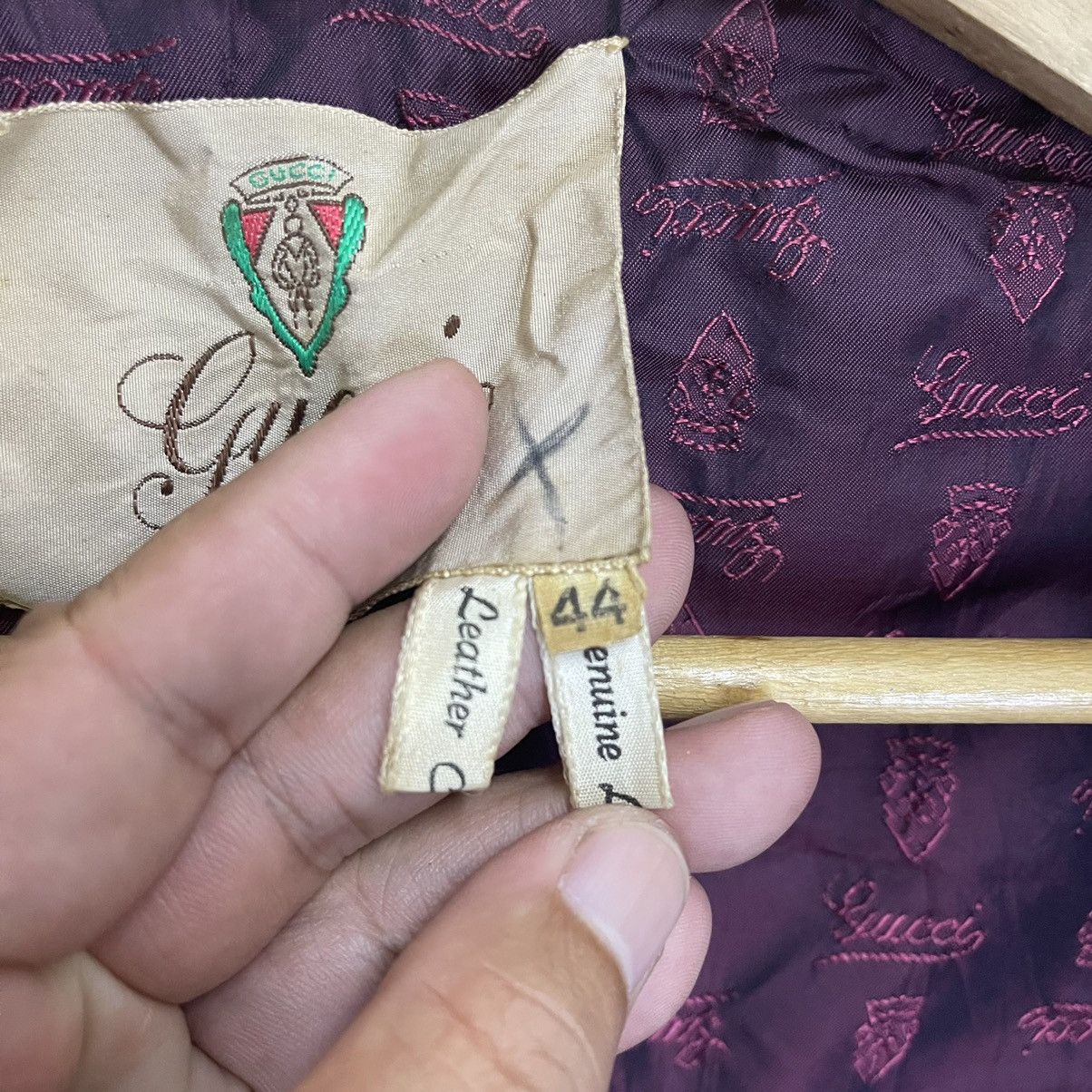 Gucci Vintage 80s Gucci Leather Jacket Made In Italy Size Small Size US S / EU 44-46 / 1 - 21 Thumbnail
