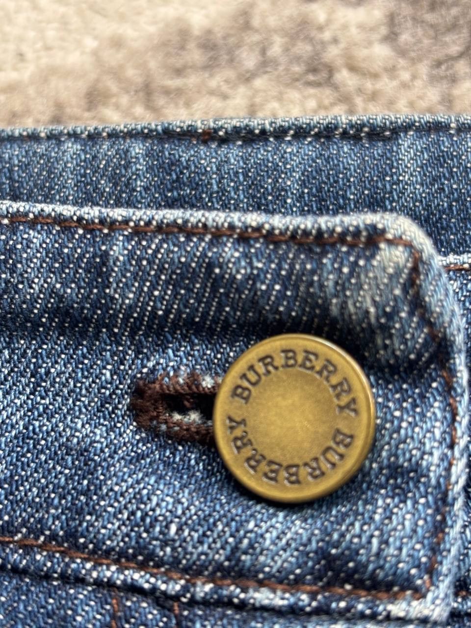 Burberry Burberry London Nova Check Denim Skirt - Size 42 (IT) Size 30" / US 8 / IT 44 - 18 Thumbnail