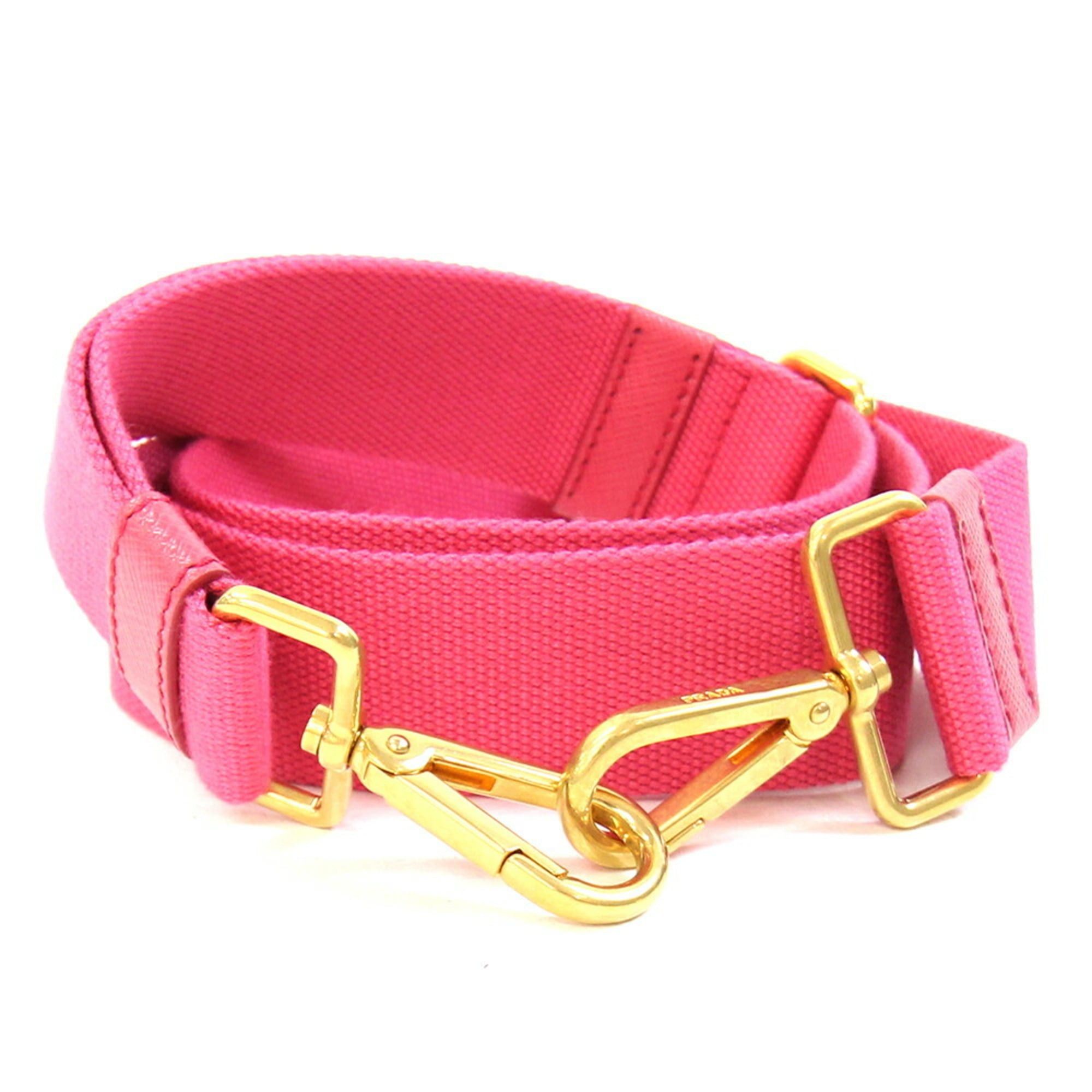 Prada Prada Pink Canvas Shoulder Strap Replacement for Women's PRADA Size ONE SIZE - 1 Thumbnail