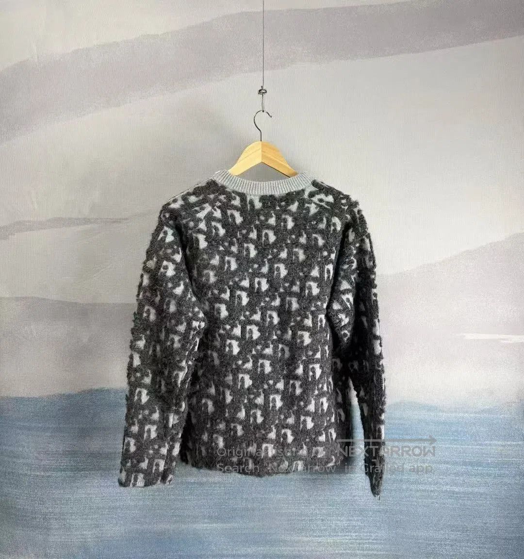 Dior Dior Wool Sweater Arm Zip All-Over Print. Size US L / EU 52-54 / 3 - 3 Thumbnail