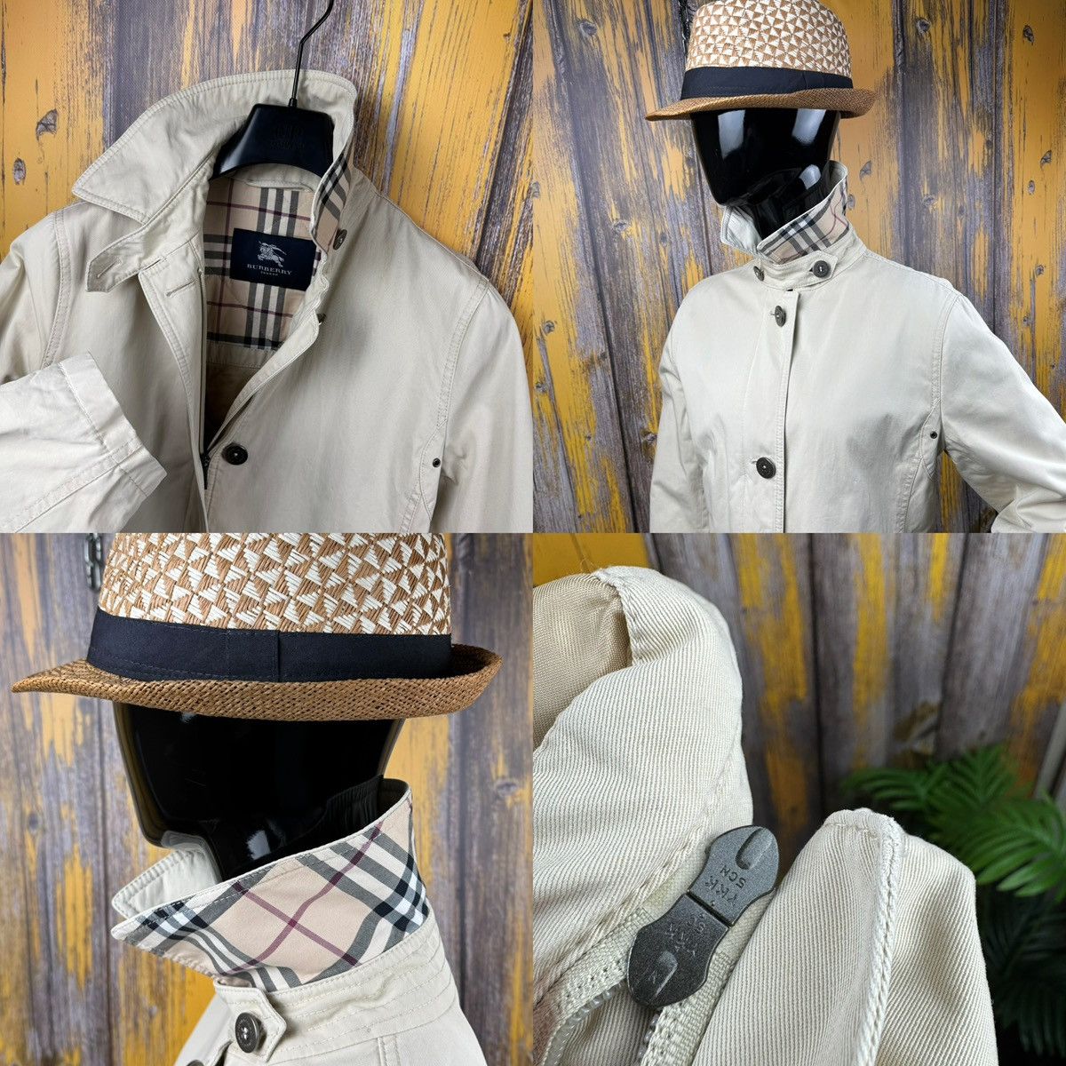 Burberry Burberry London Woman Trench Jacket Vintage Size M Size M / US 6-8 / IT 42-44 - 7 Thumbnail