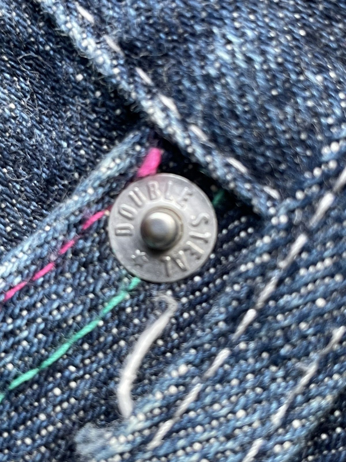 Japanese Brand Japanese Double Steal Denim Size US 35 - 19 Thumbnail