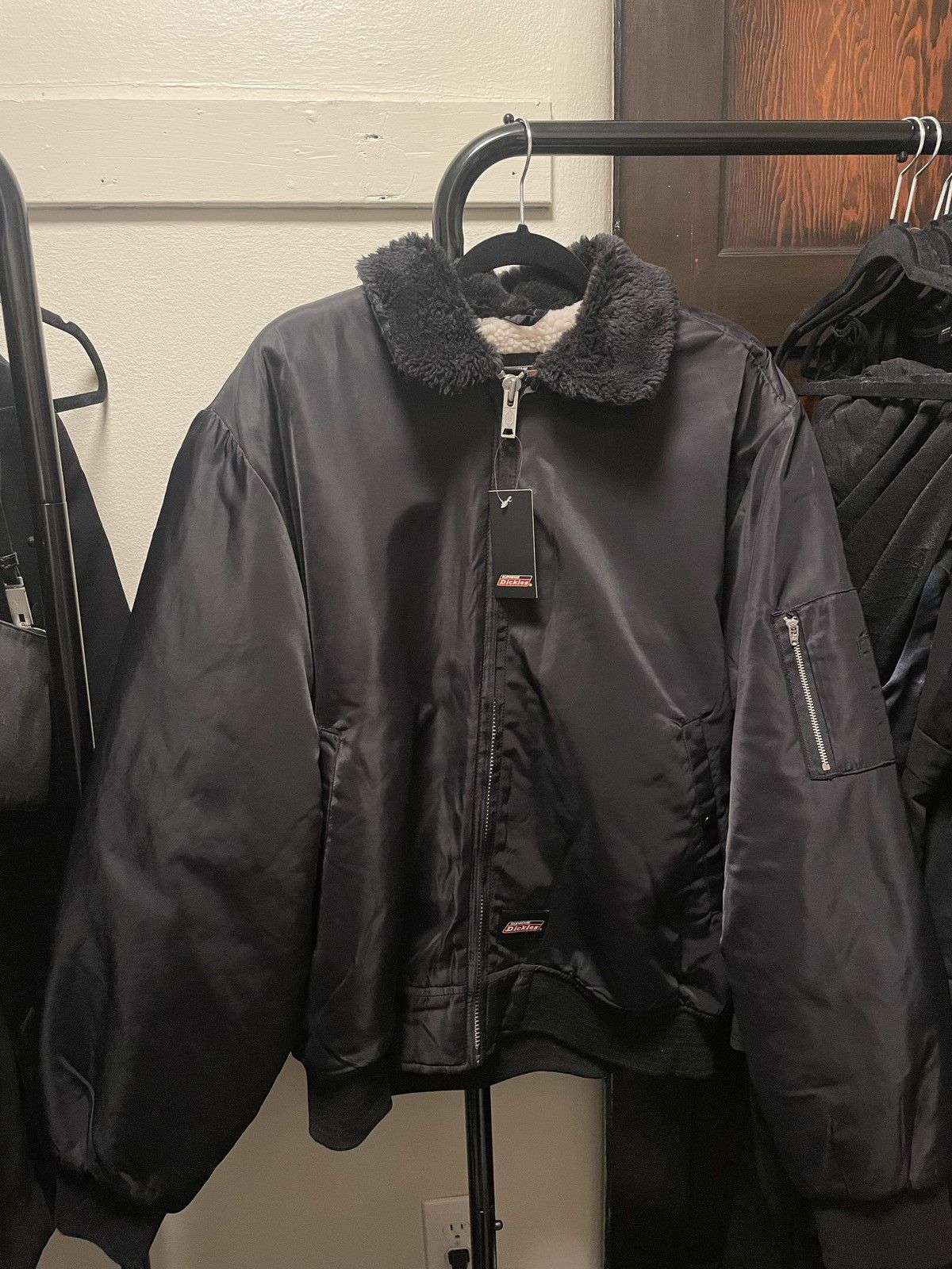 Supreme NWT FW23 Supreme X Dickies Fur Collar Bomber | Grailed