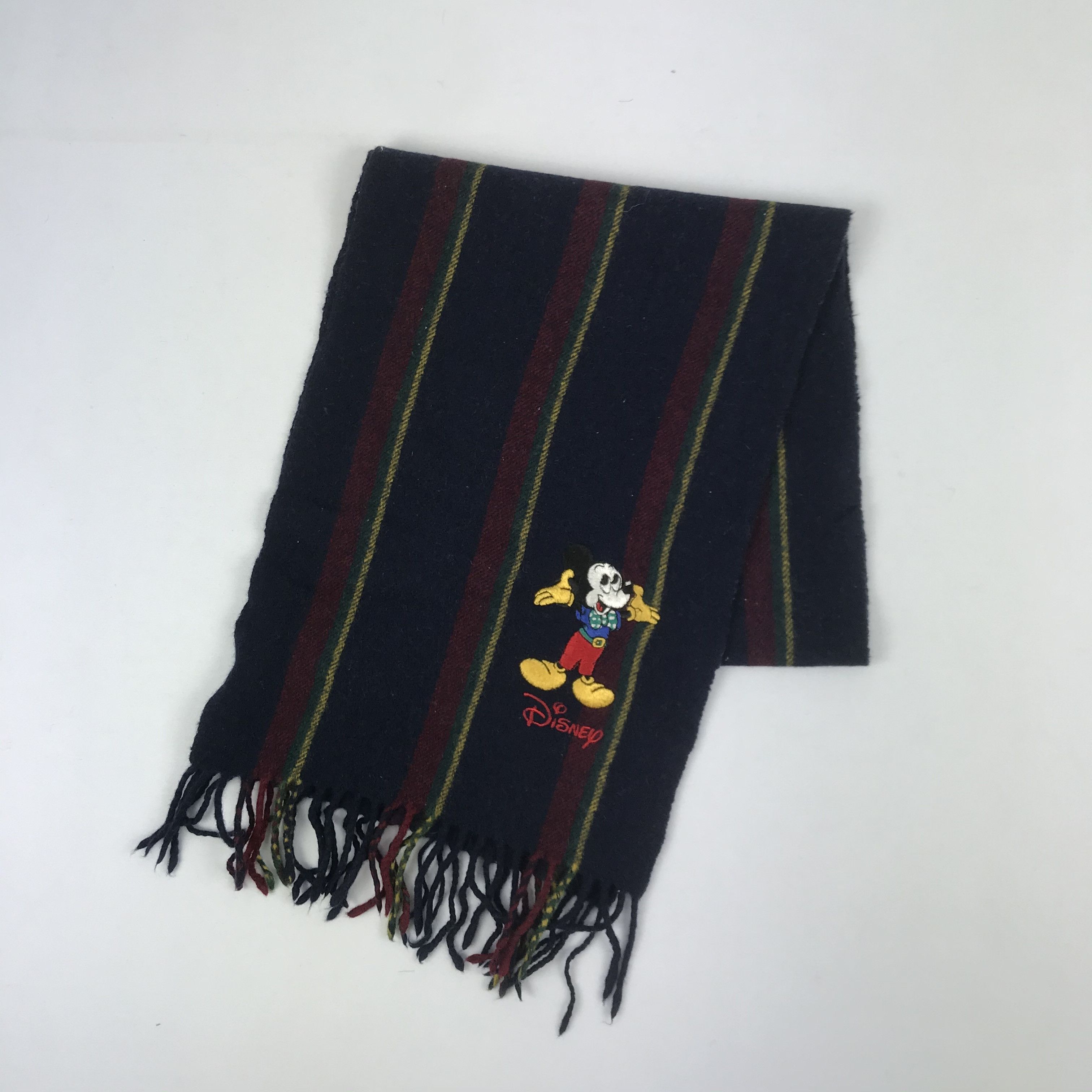 Disney Vintage Walt Disney Scarf Muffler Wool Cashmere Scarves Size ONE SIZE - 3 Thumbnail