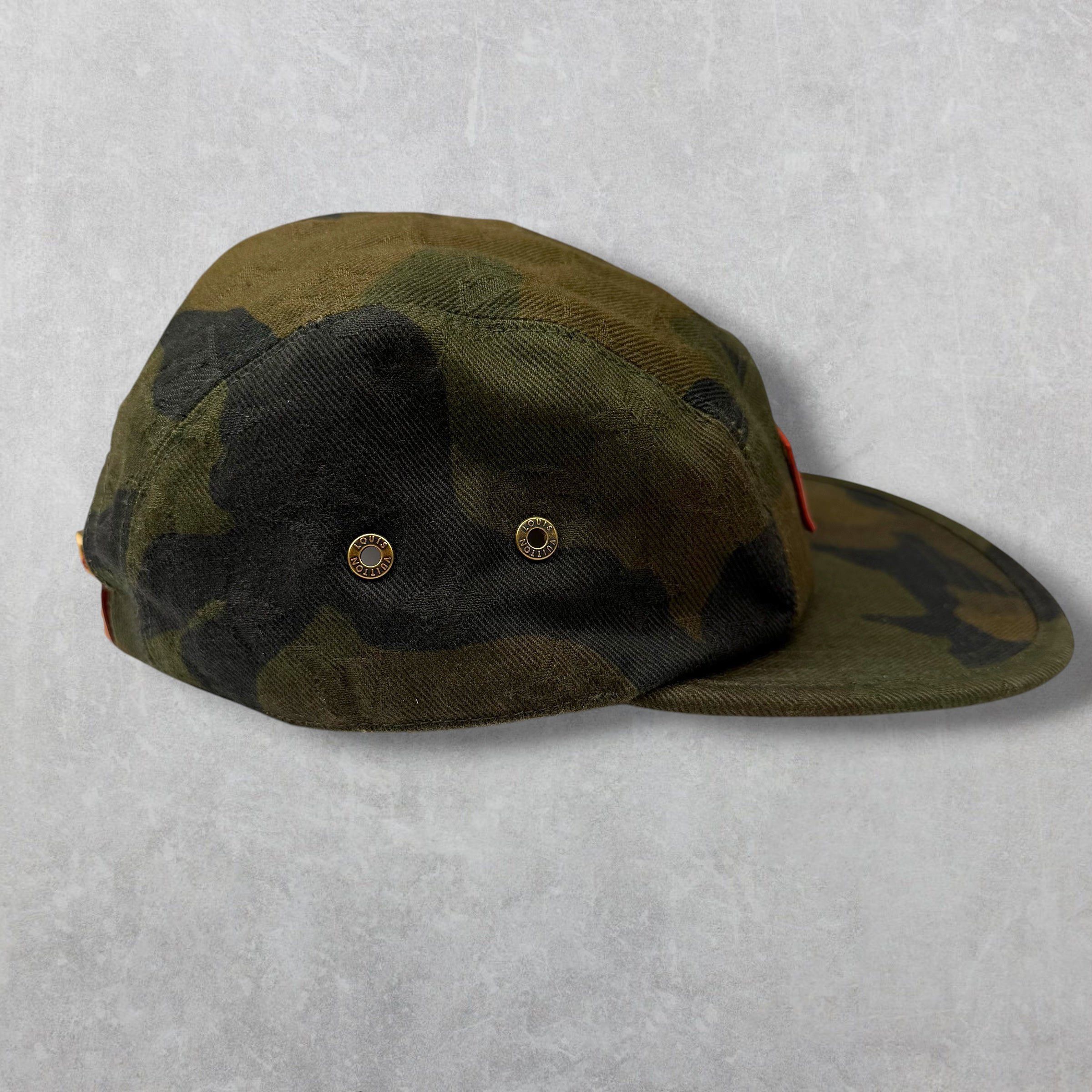 Supreme Louis Vuitton Supreme Camo Camp Cap Size ONE SIZE - 5 Thumbnail