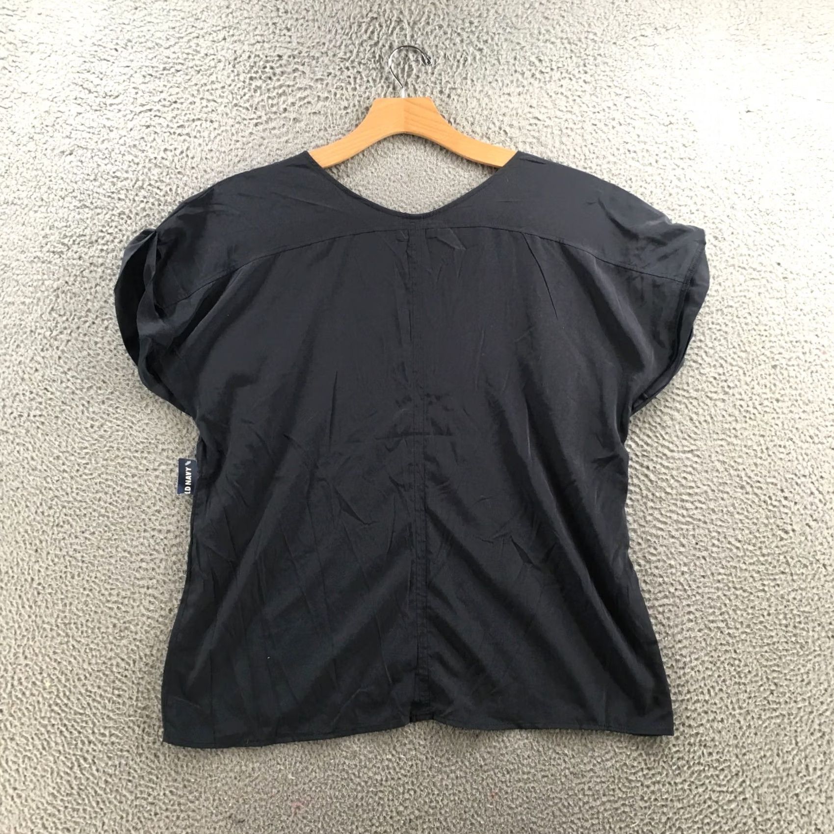 Old Navy Old Navy Blouse Top Womens XL Solid Gray Vneck Short Sleeves Pullover Casual NEW Size XL / US 12-14 / IT 48-50 - 7 Thumbnail