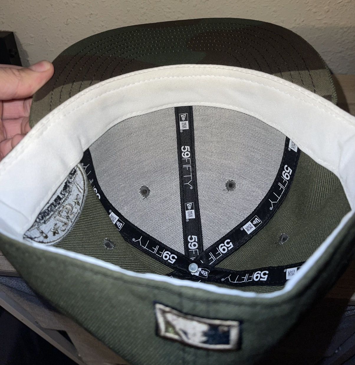 Lids × New Era Chicago white Sox military fitted Size ONE SIZE - 4 Thumbnail