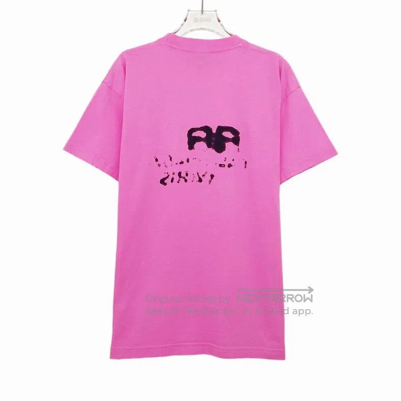 Balenciaga Balenciaga Letter Logo Printed Round Neck Short Sleeve Size XS / US 0-2 / IT 36-38 - 2 Thumbnail