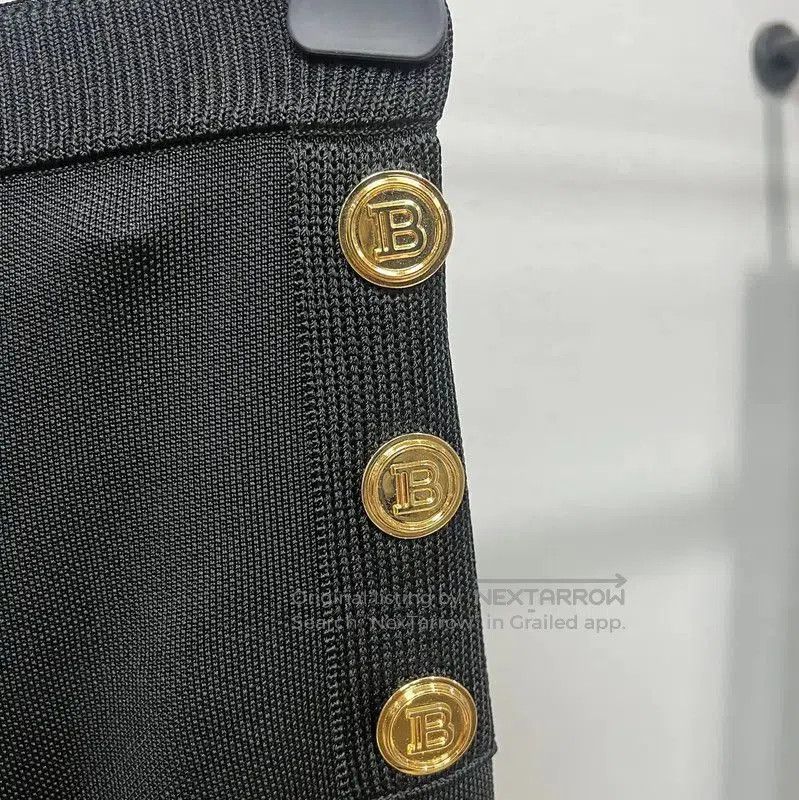 Balmain Balmain Black Casual Cotton Pants . Size 30" / US 8 / IT 44 - 3 Thumbnail