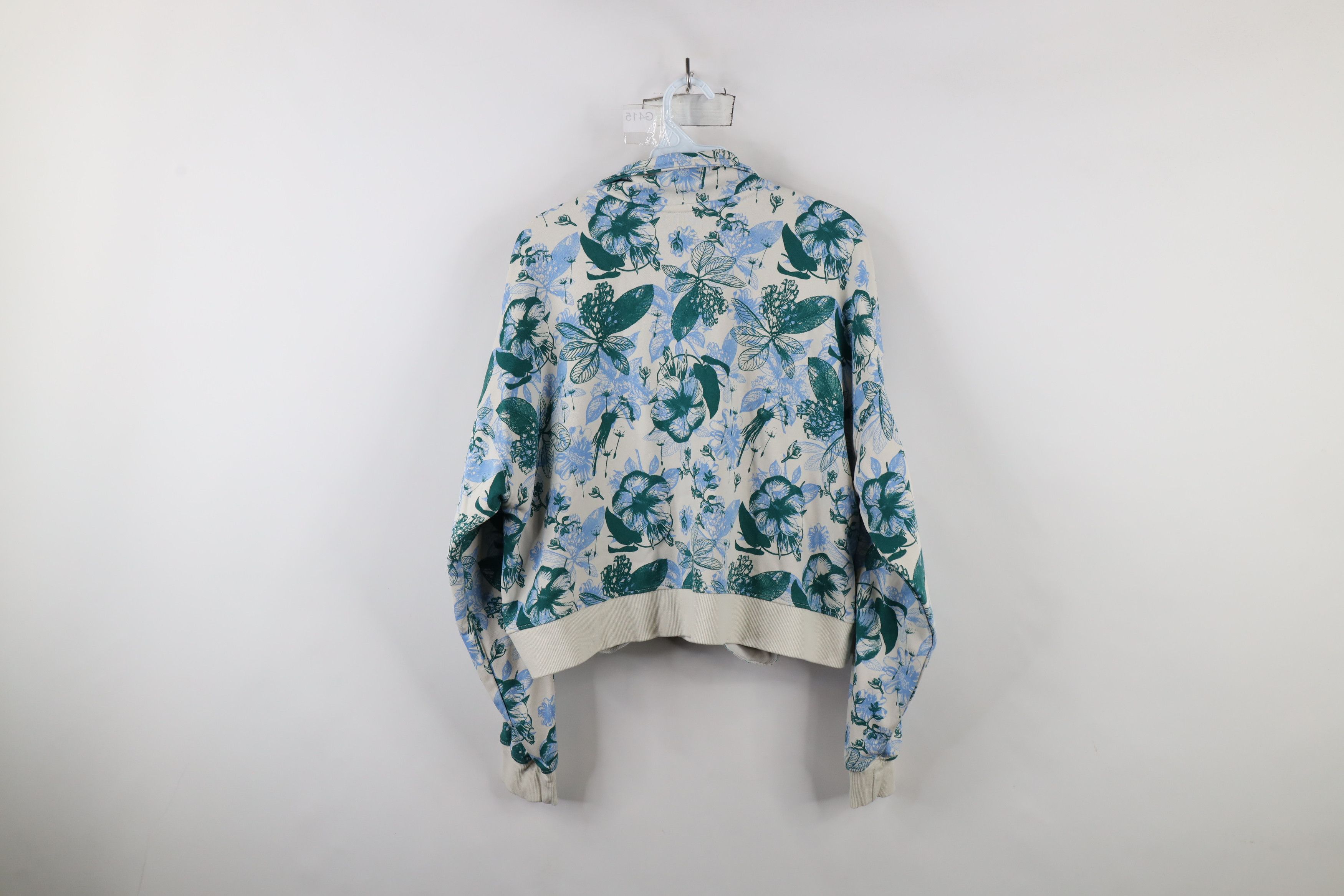 Fabletics × Vintage Fabletic Year Round Terry Cloth Half Zip Sweatshirt Flower Size L / US 10 / IT 46 - 9 Thumbnail