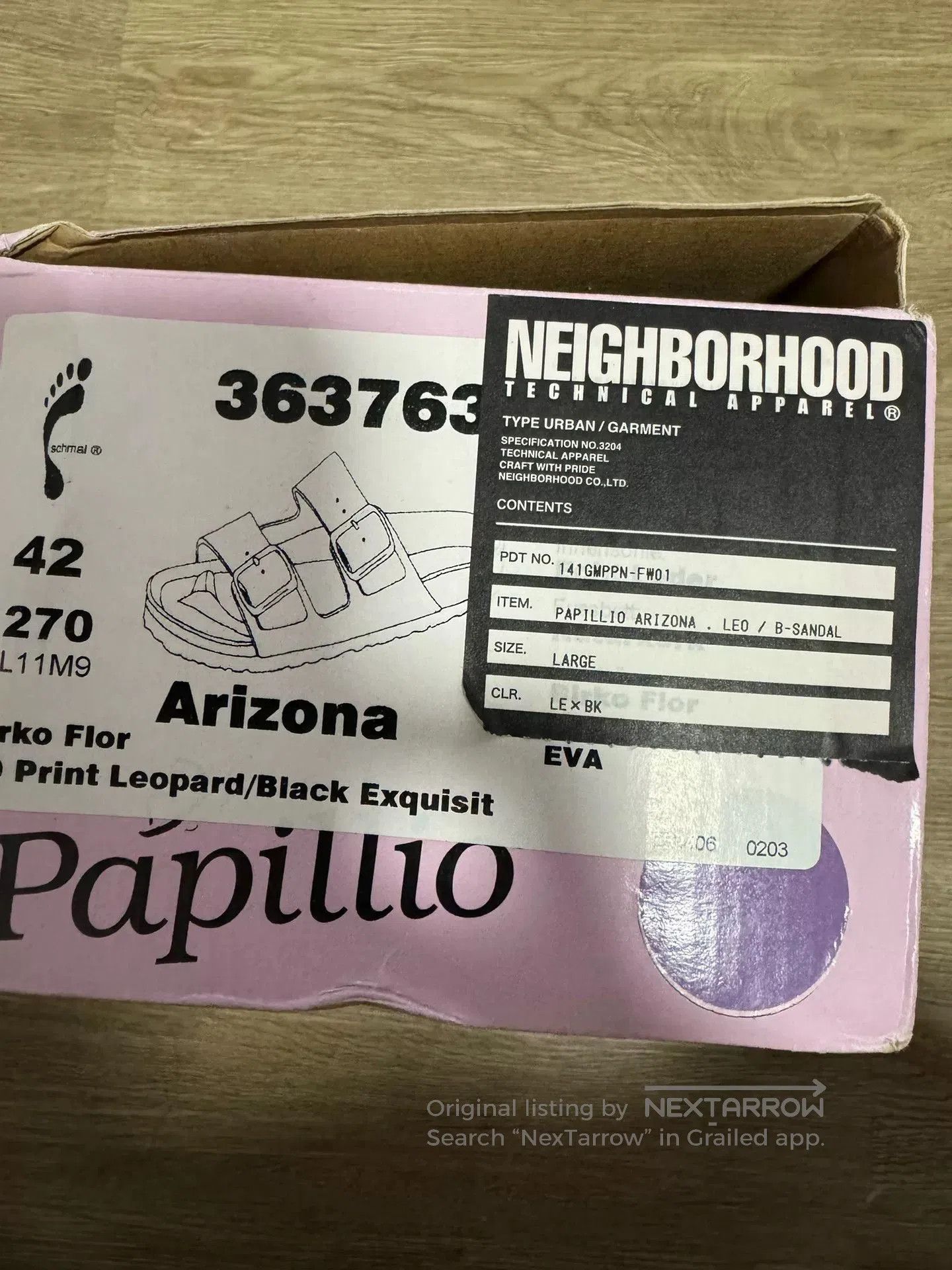Birkenstock Neighborhood x Birkenstock Papillio Sandal. Size US 10.5 / IT 40.5 - 9 Thumbnail