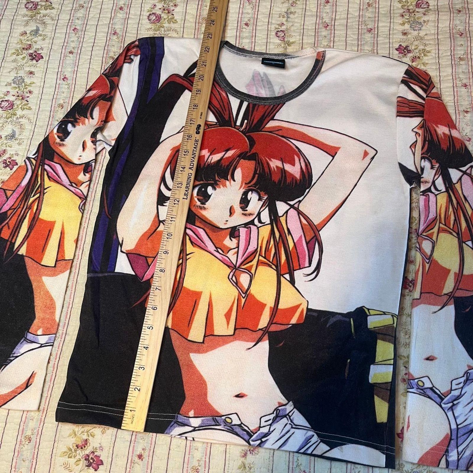 Other Vintage y2k 2000s anime long sleeve tee Size M / US 6-8 / IT 42-44 - 5 Thumbnail