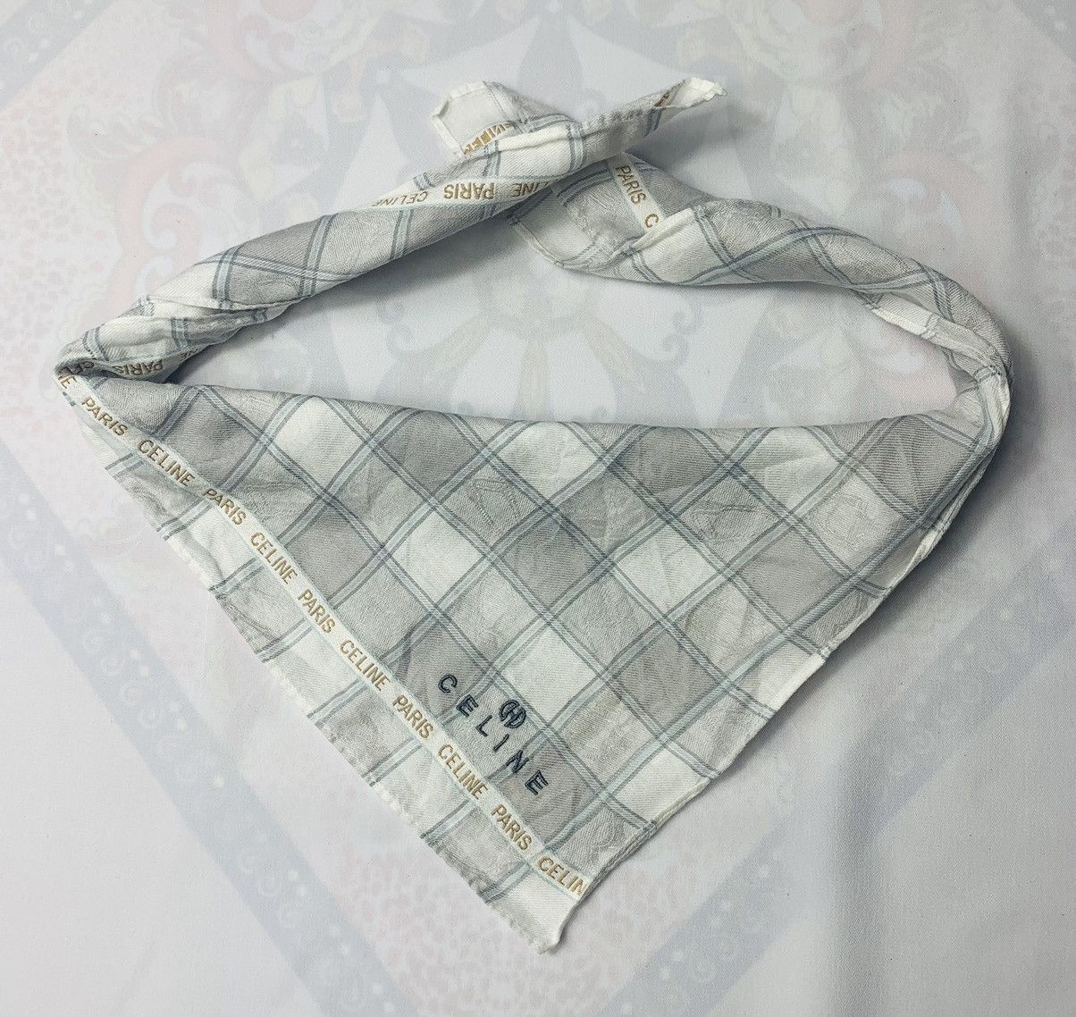Celine Celine Handkerchief / Neckerchief / Bandana Size ONE SIZE - 2 Thumbnail