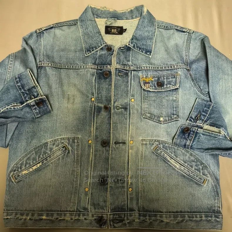 RRL Ralph Lauren RRL Ralph Lauren Denim Jacket Size US L / EU 52-54 / 3 - 1 Thumbnail