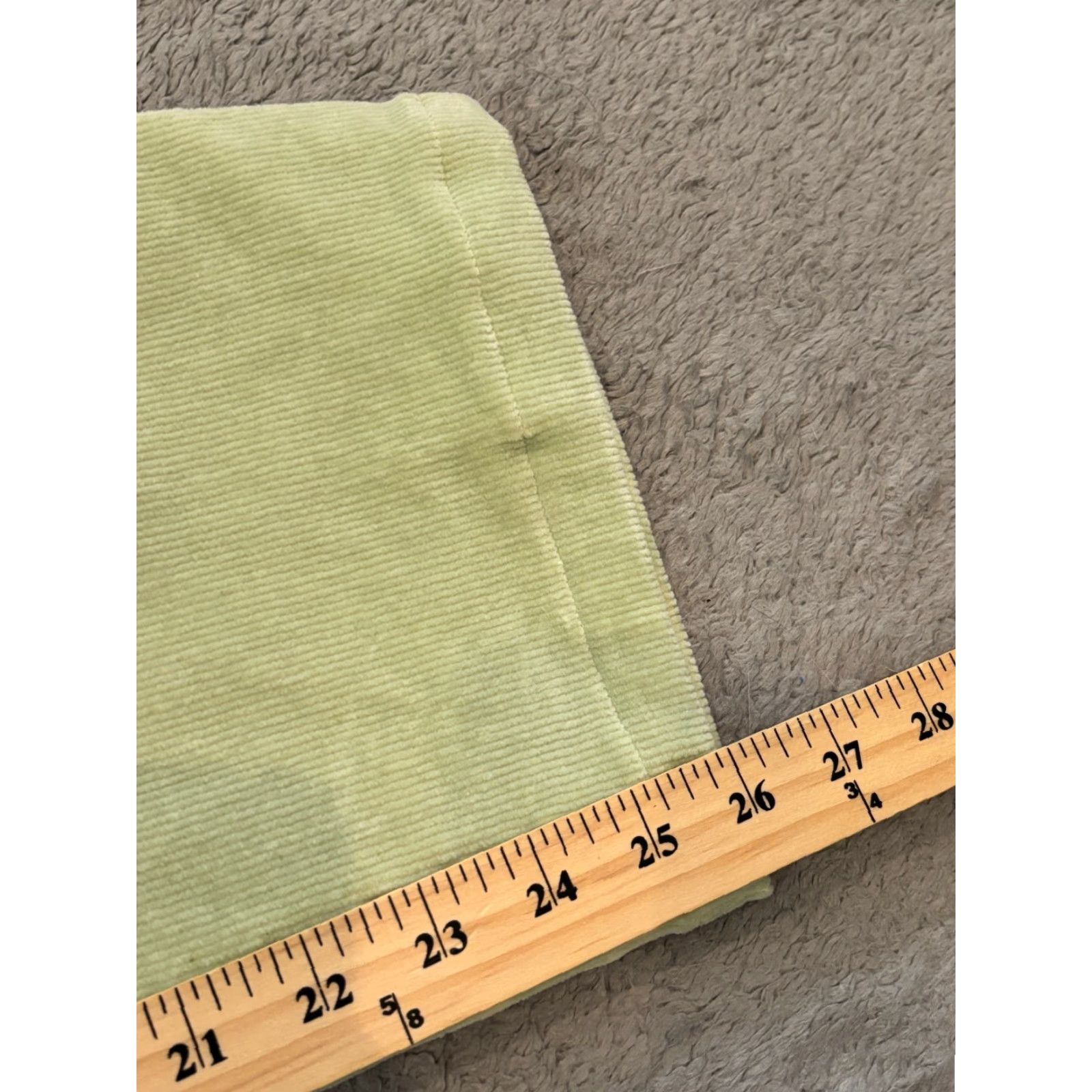 Talbots Talbots Corduroy Pants Womens 14P Petites Stretch Light Green Casual Straight Size 36" / US 14 / IT 50 - 6 Thumbnail
