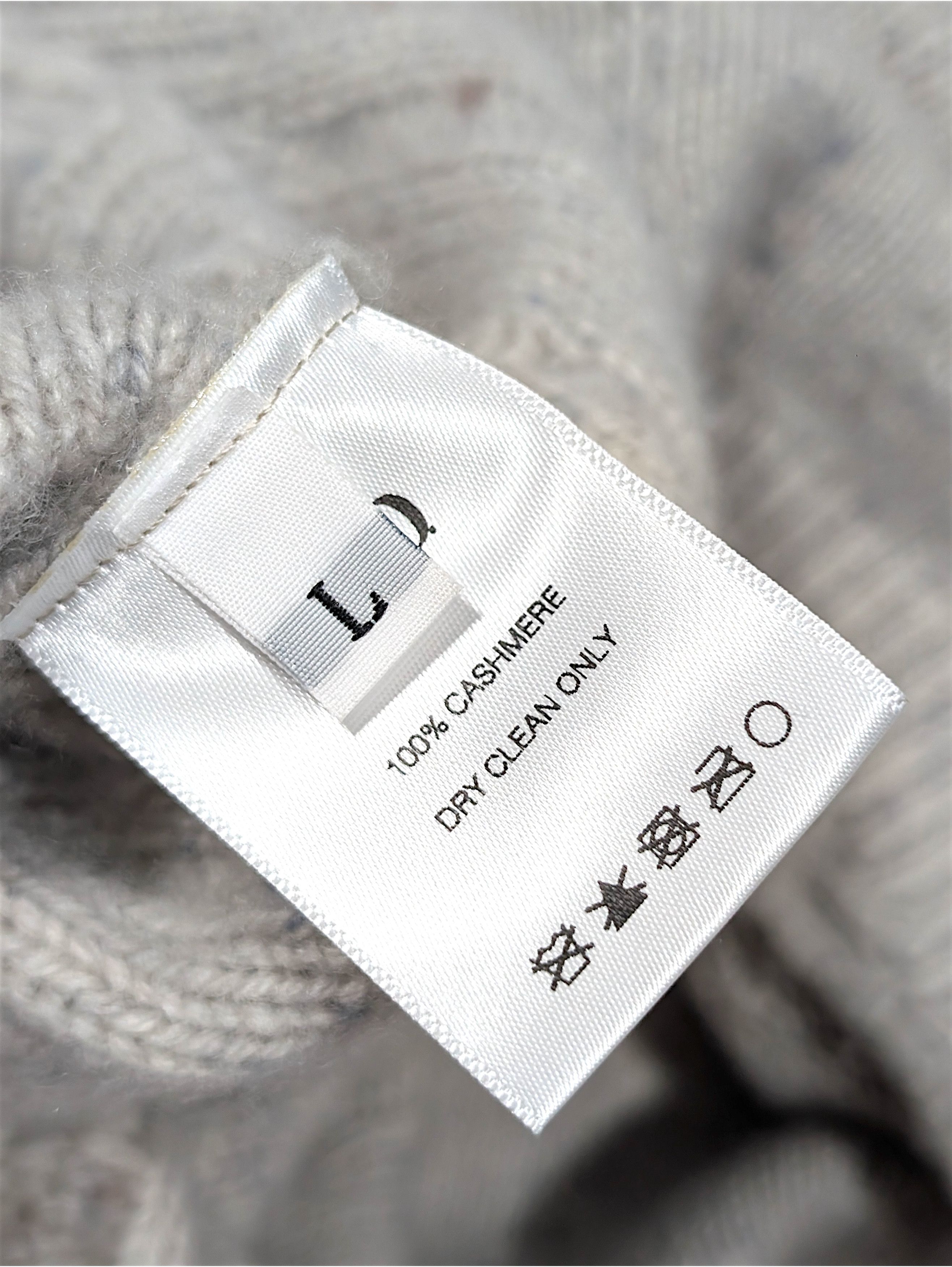Enfants Riches Deprimes St. Vincent Loro Piana Asymmetrical Cashmere Cardigan Size US L / EU 52-54 / 3 - 5 Thumbnail