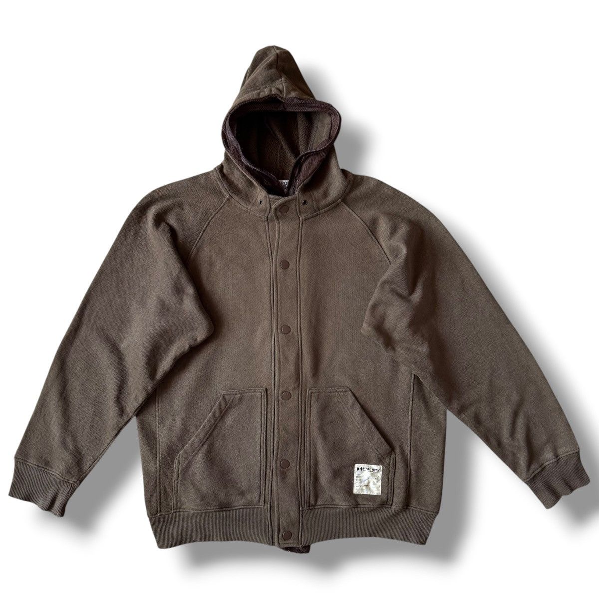 Final Home Final Home Oversized Button Up Survival Hoodie Jacket Size US M / EU 48-50 / 2 - 2 Thumbnail