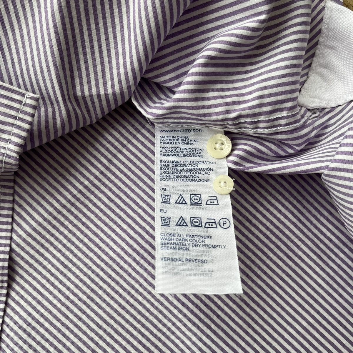 Tommy Hilfiger Vintage Tommy Hilfiger 80’ Two Ply Cotton Shirt (Size 3XL) Size US XXL / EU 58 / 5 - 5 Thumbnail